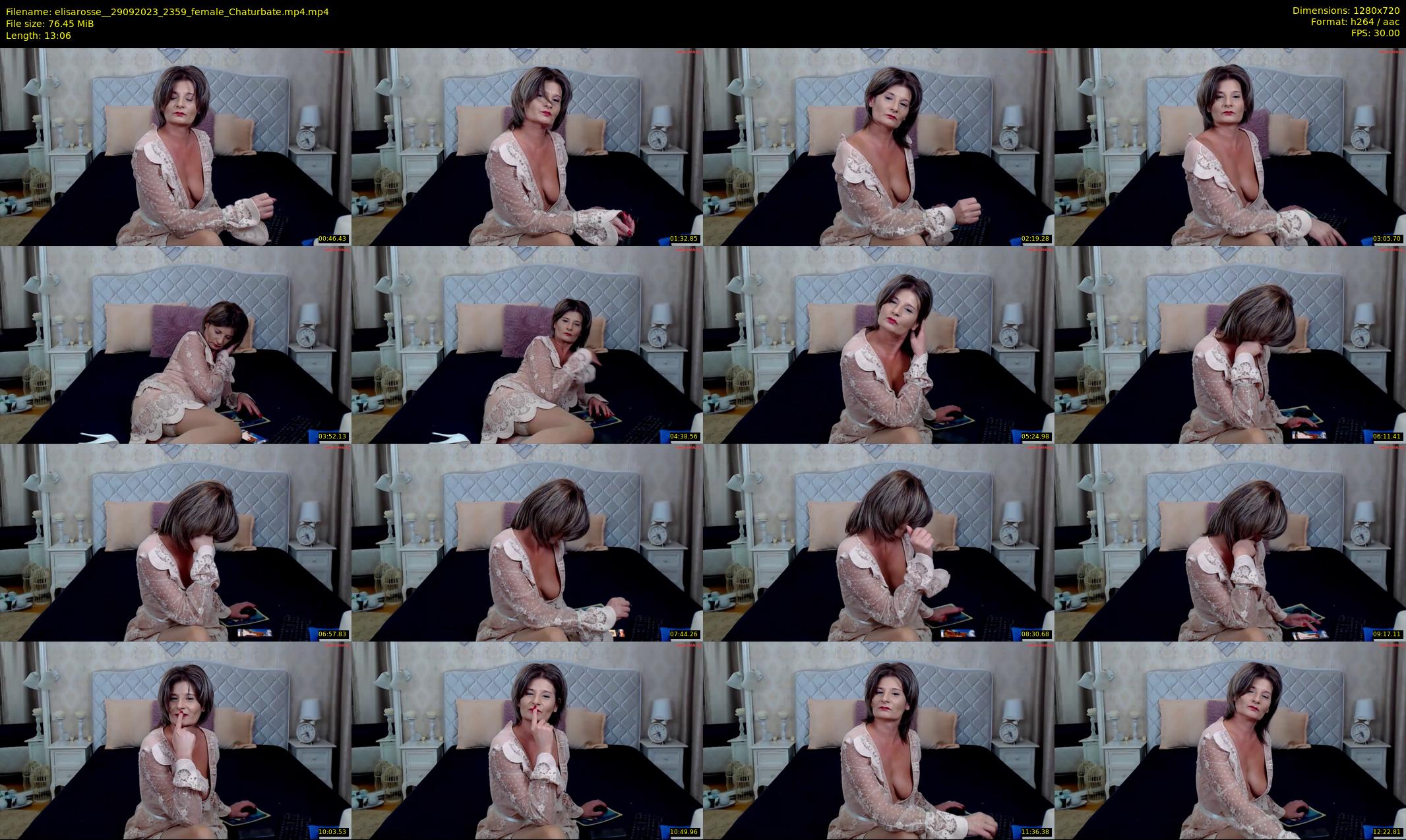 elisarosse_ — 14 minute Chaturbate female cam show recording, 720p, Sep 29, 2023