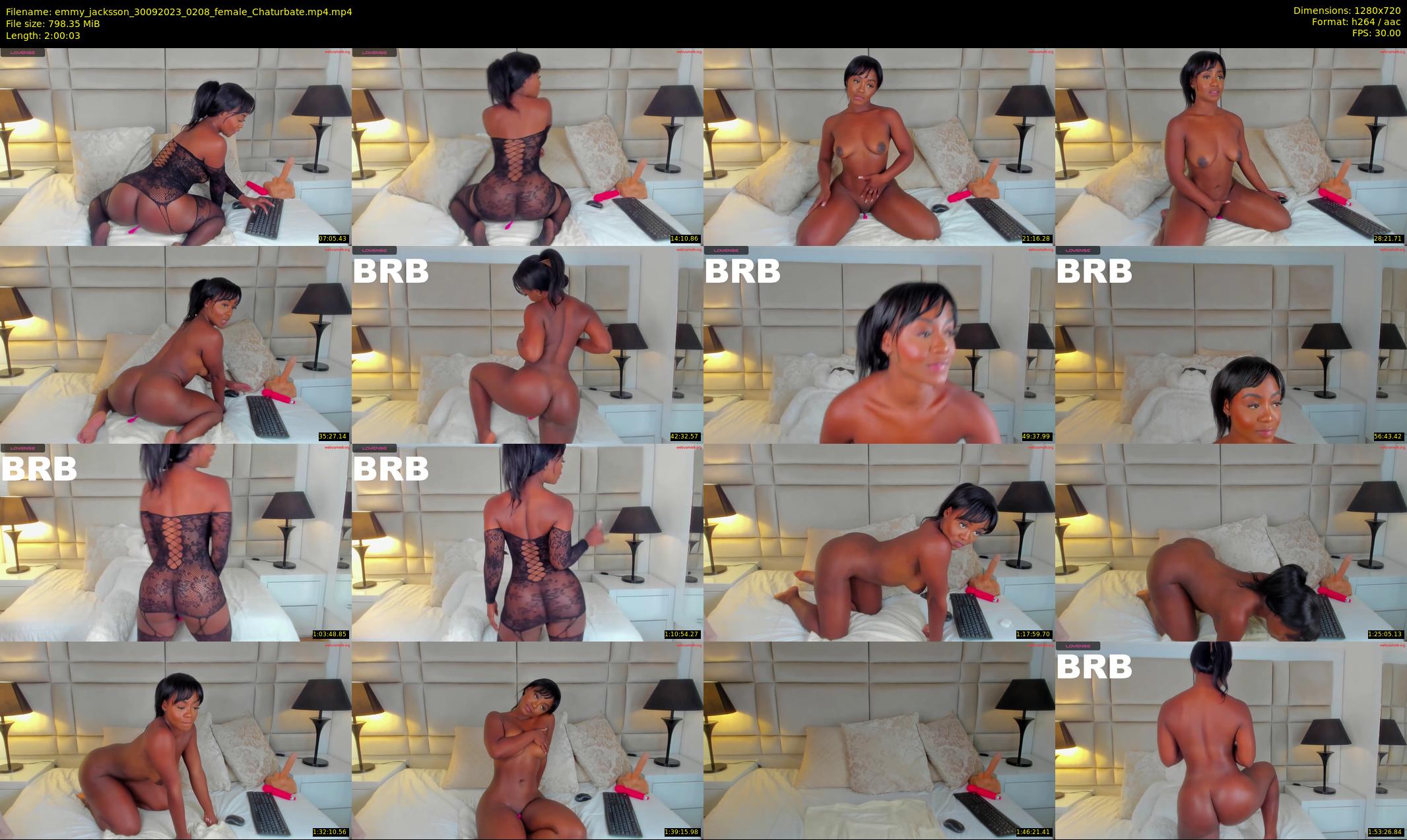 emmy_jacksson — 121 minute Chaturbate female cam show recording, 720p, Sep 30, 2023