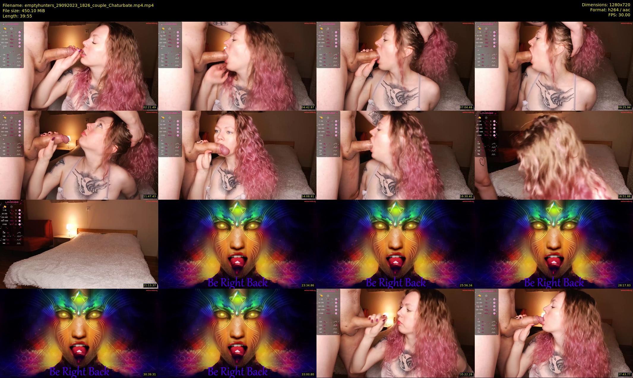 emptyhunters — 40 minute Chaturbate couple cam show recording, 720p, Sep 29, 2023