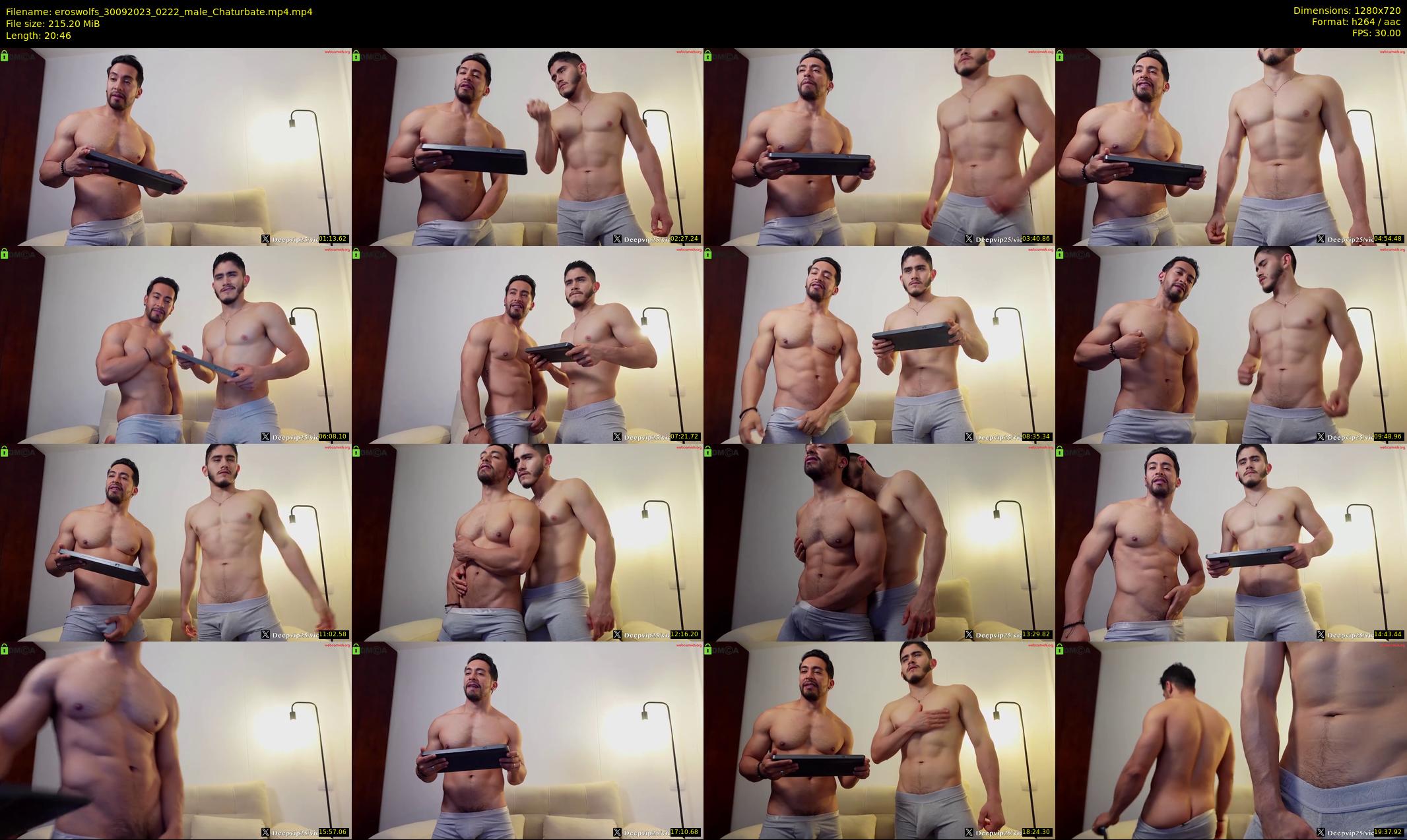 eroswolfs — 21 minute Chaturbate male cam show recording, 720p, Sep 30, 2023