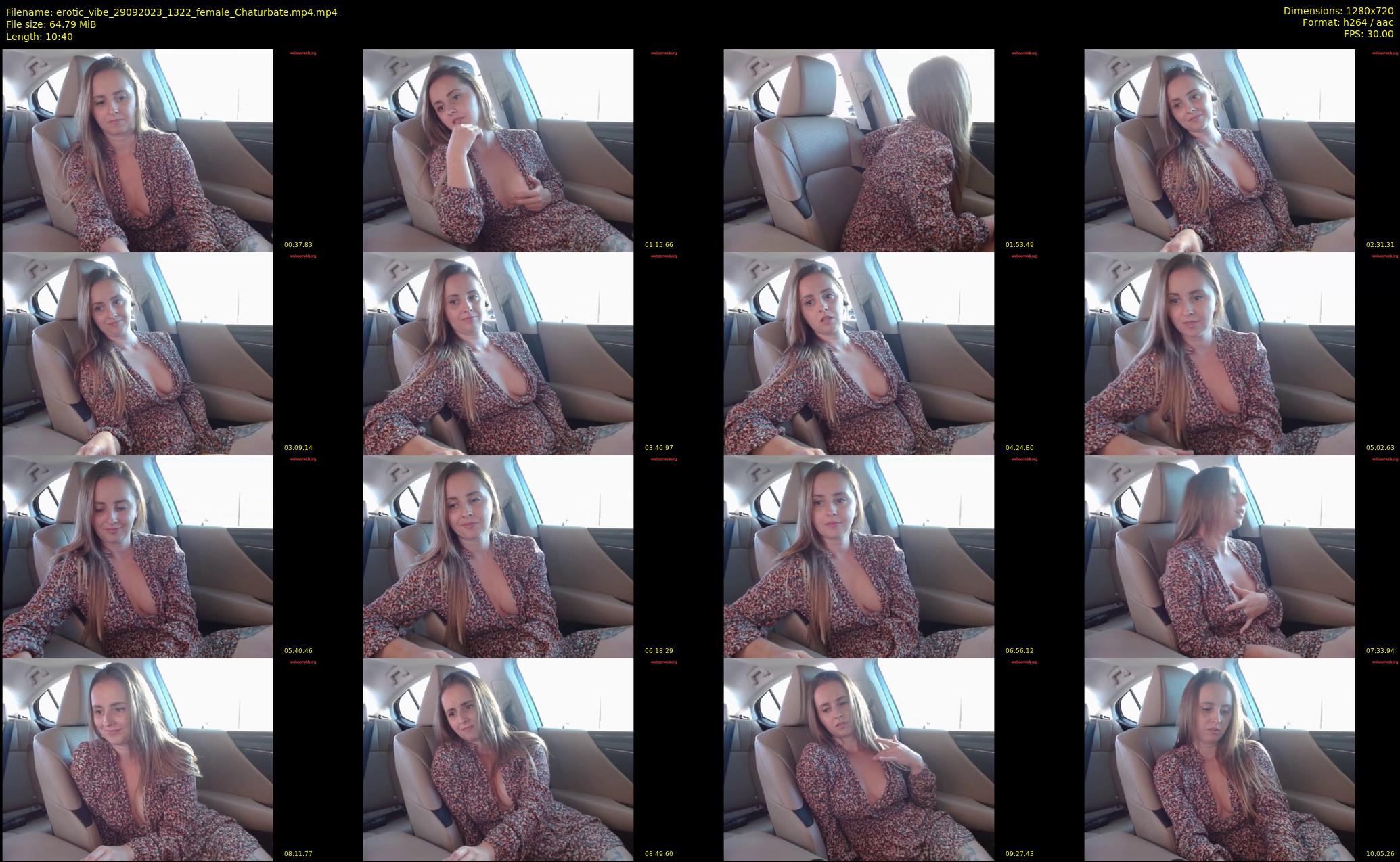 erotic_vibe — 11 minute Chaturbate female cam show recording, 720p, Sep 29, 2023