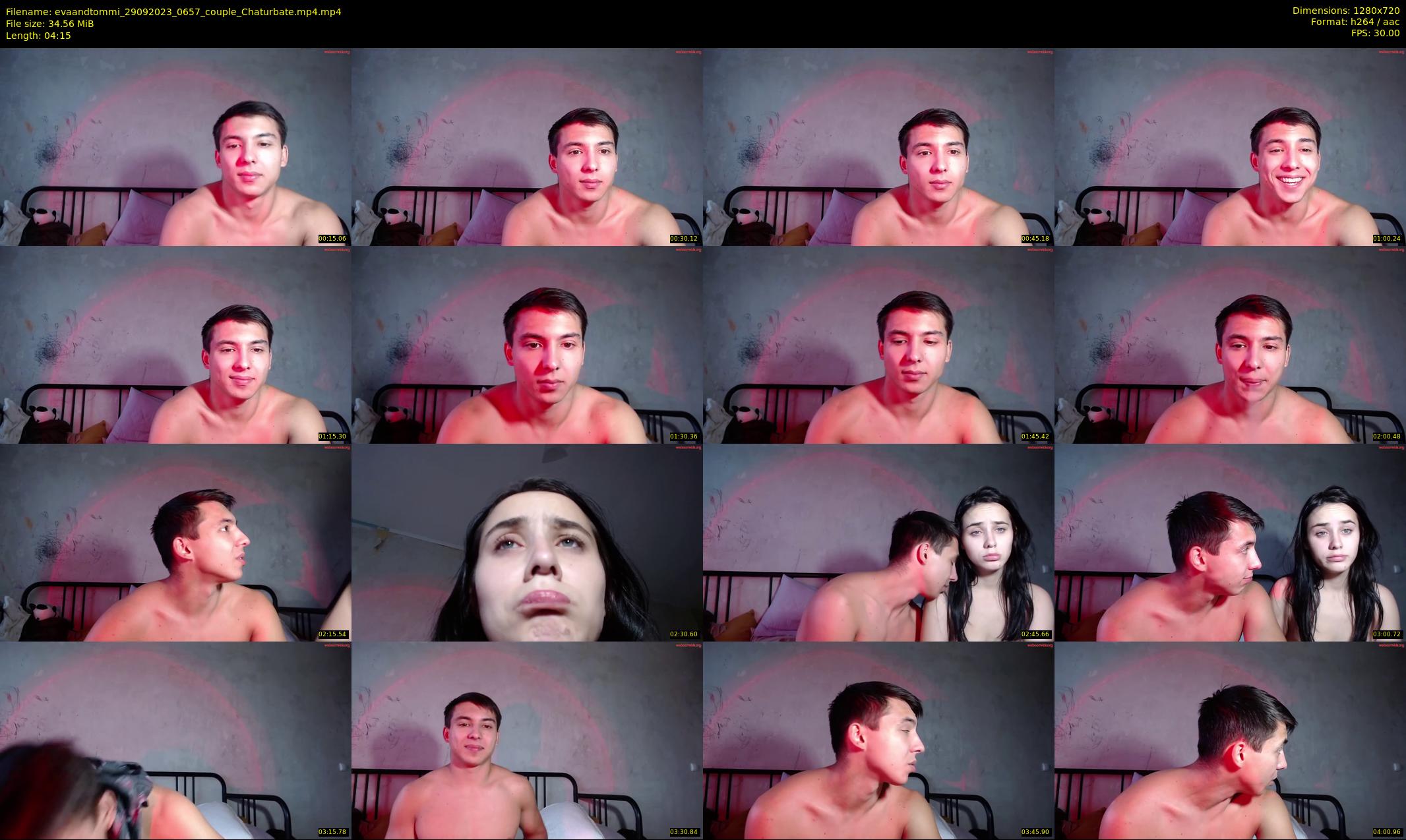 evaandtommi — 5 minute Chaturbate couple cam show recording, 720p, Sep 29, 2023