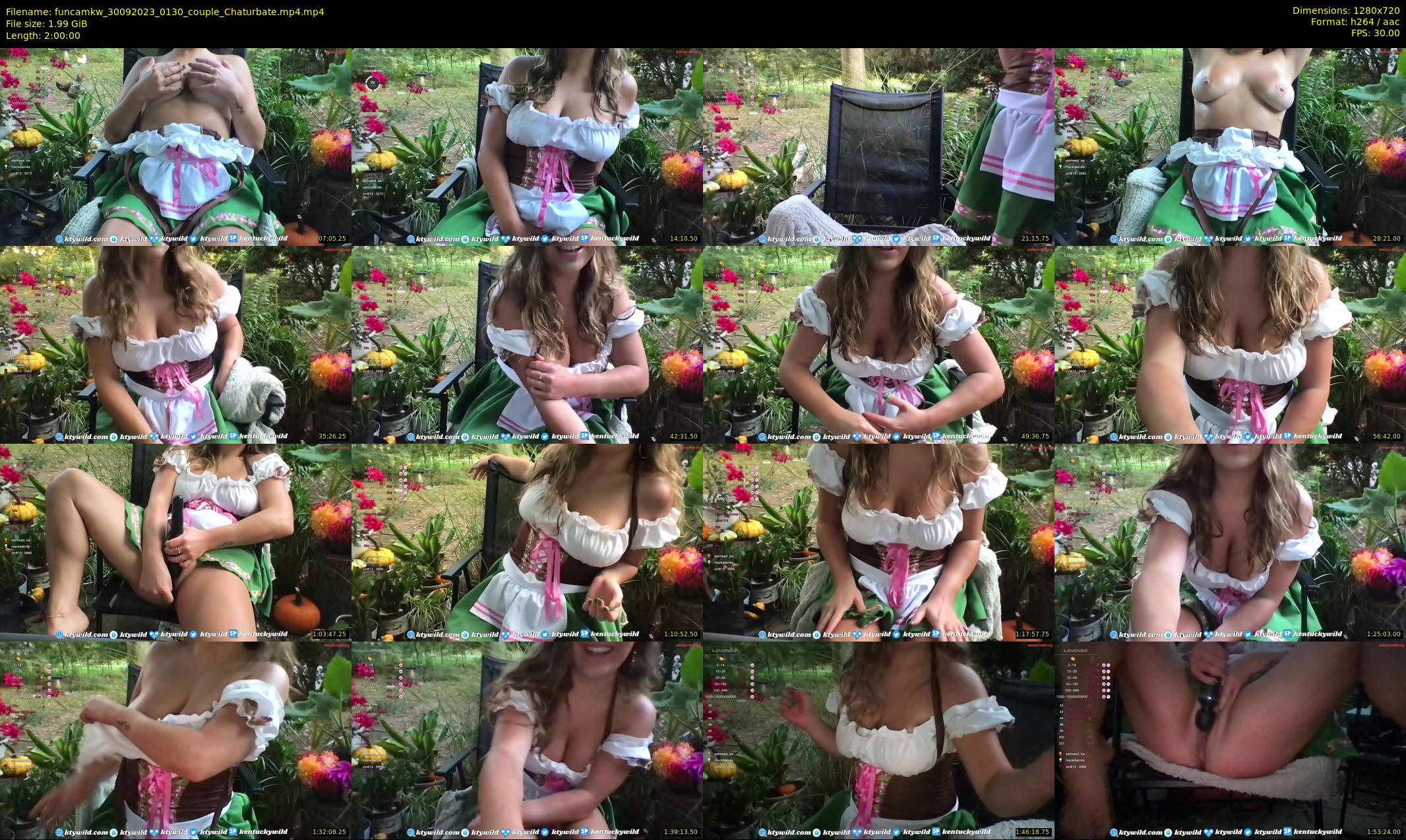 funcamkw — 120 minute Chaturbate female cam show recording, 720p, Sep 30, 2023