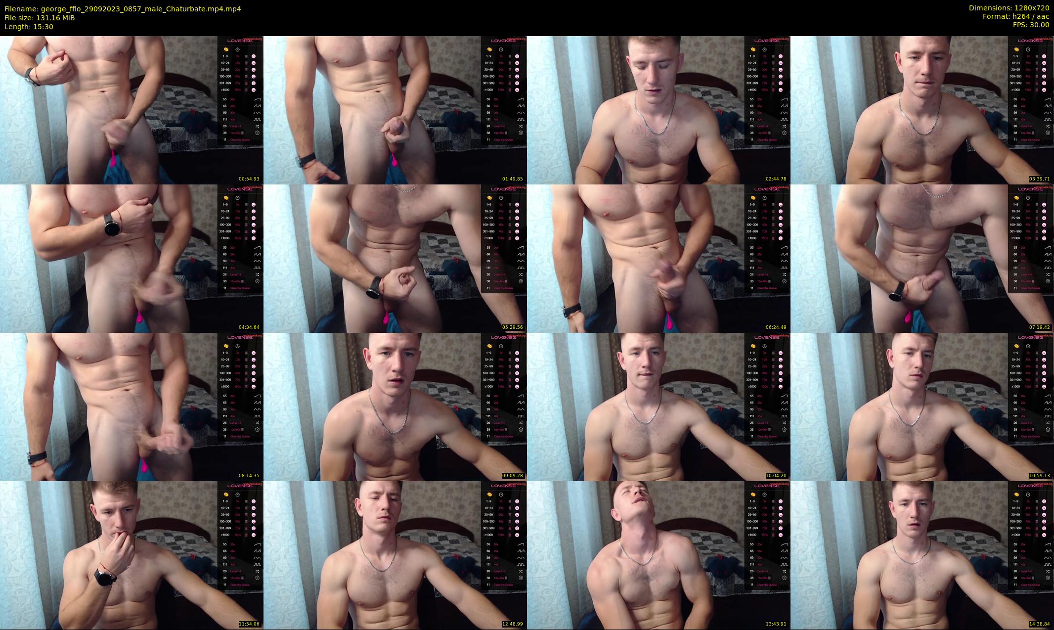 george_fflo — 16 minute Chaturbate male cam show recording, 720p, Sep 29, 2023