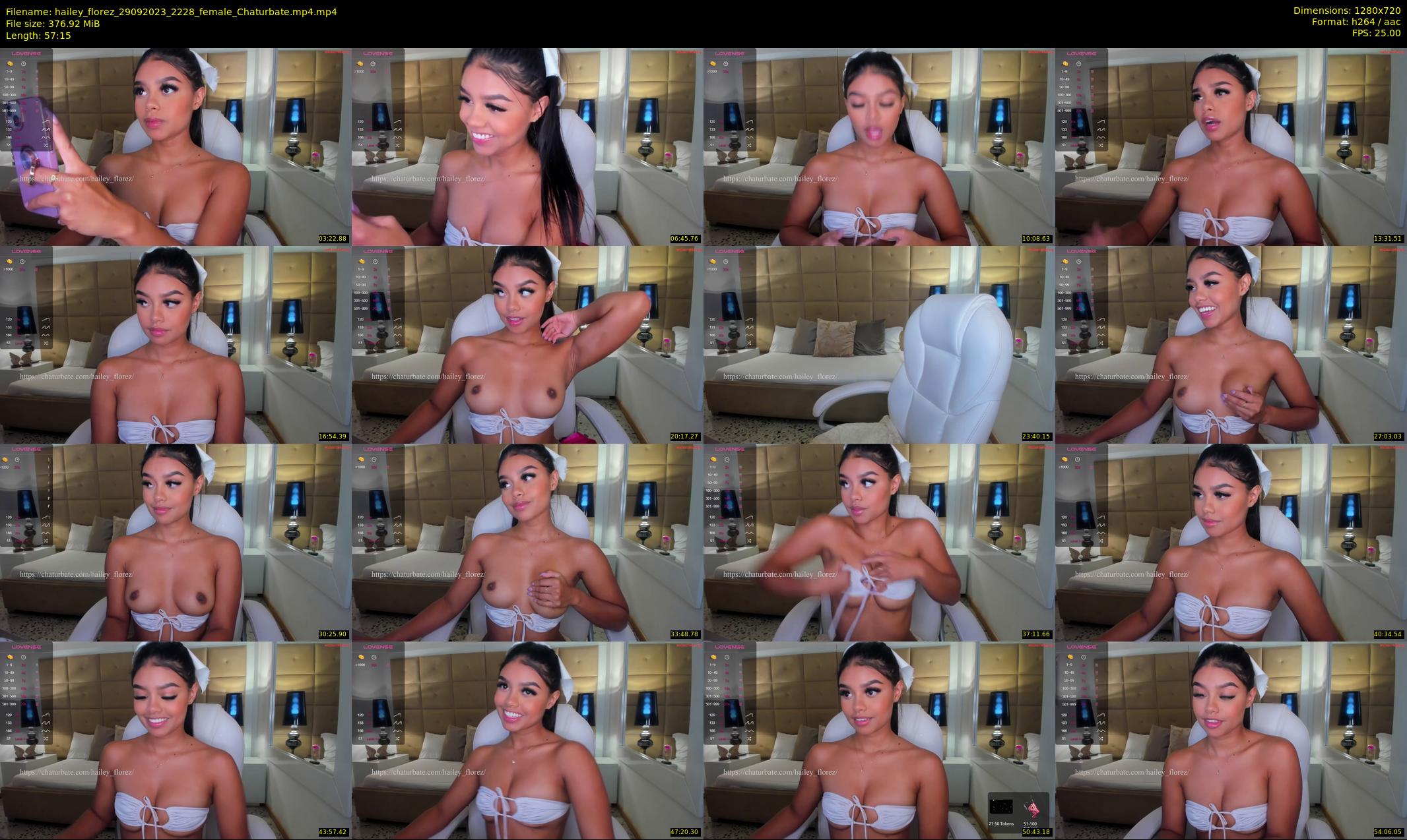 hailey_florez — 58 minute Chaturbate female cam show recording, 720p, Sep 29, 2023