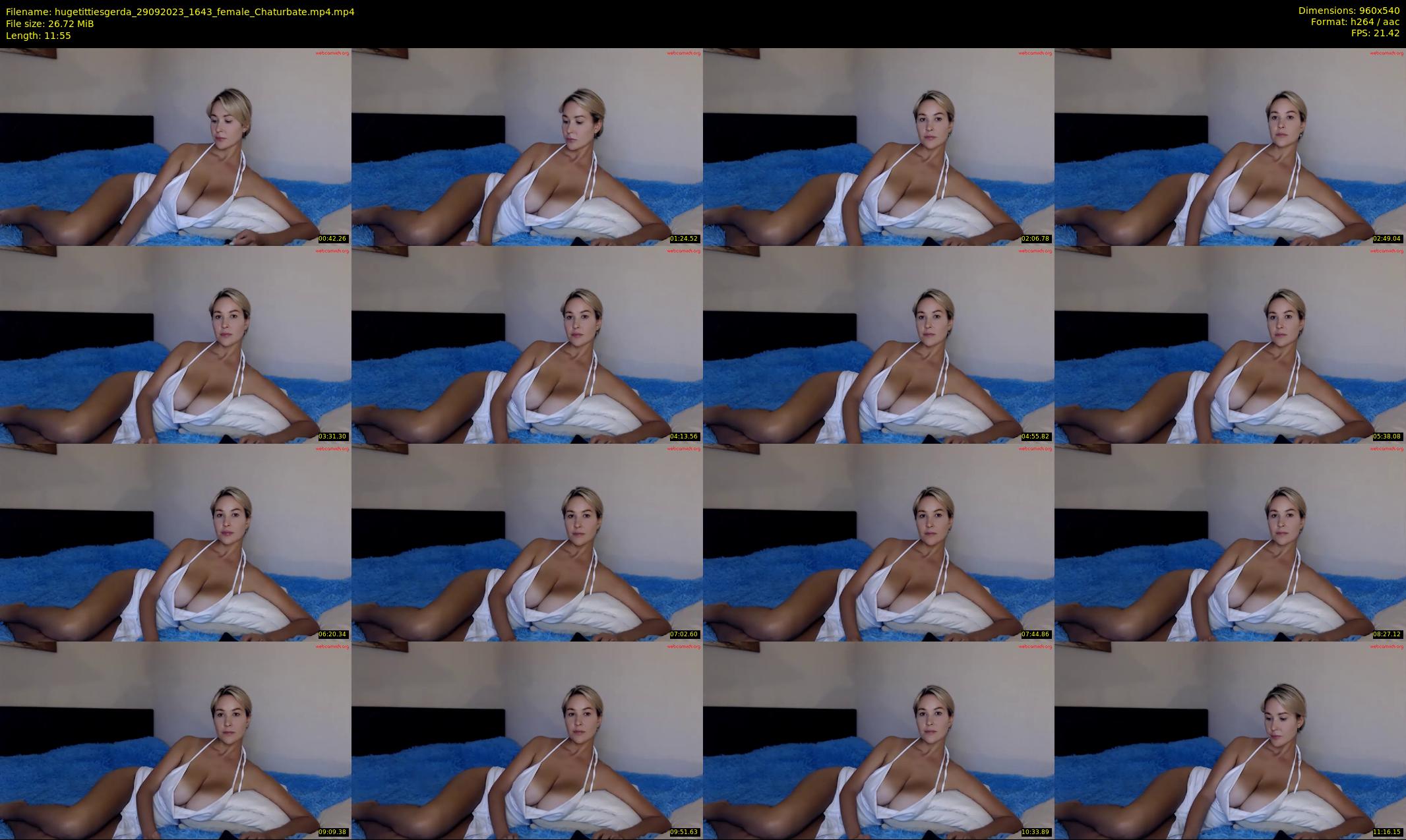 hugetittiesgerda — 12 minute Chaturbate female cam show recording, 480p, Sep 29, 2023