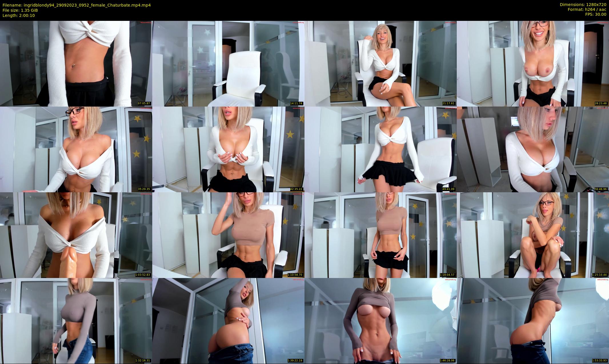 ingridblondy94 — 121 minute Chaturbate female cam show recording, 720p, Sep 29, 2023