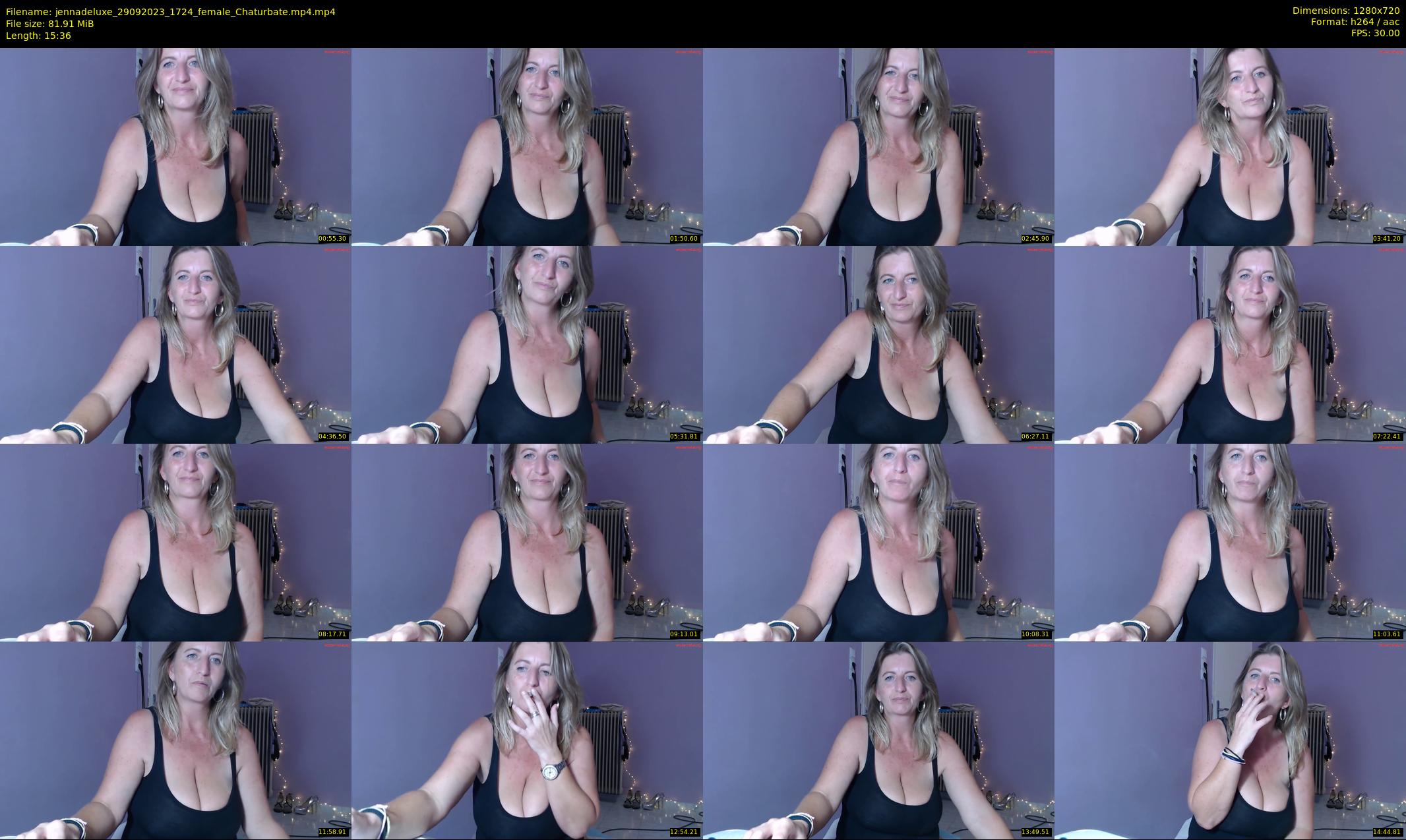 jennadeluxe — 16 minute Chaturbate female cam show recording, 720p, Sep 29, 2023