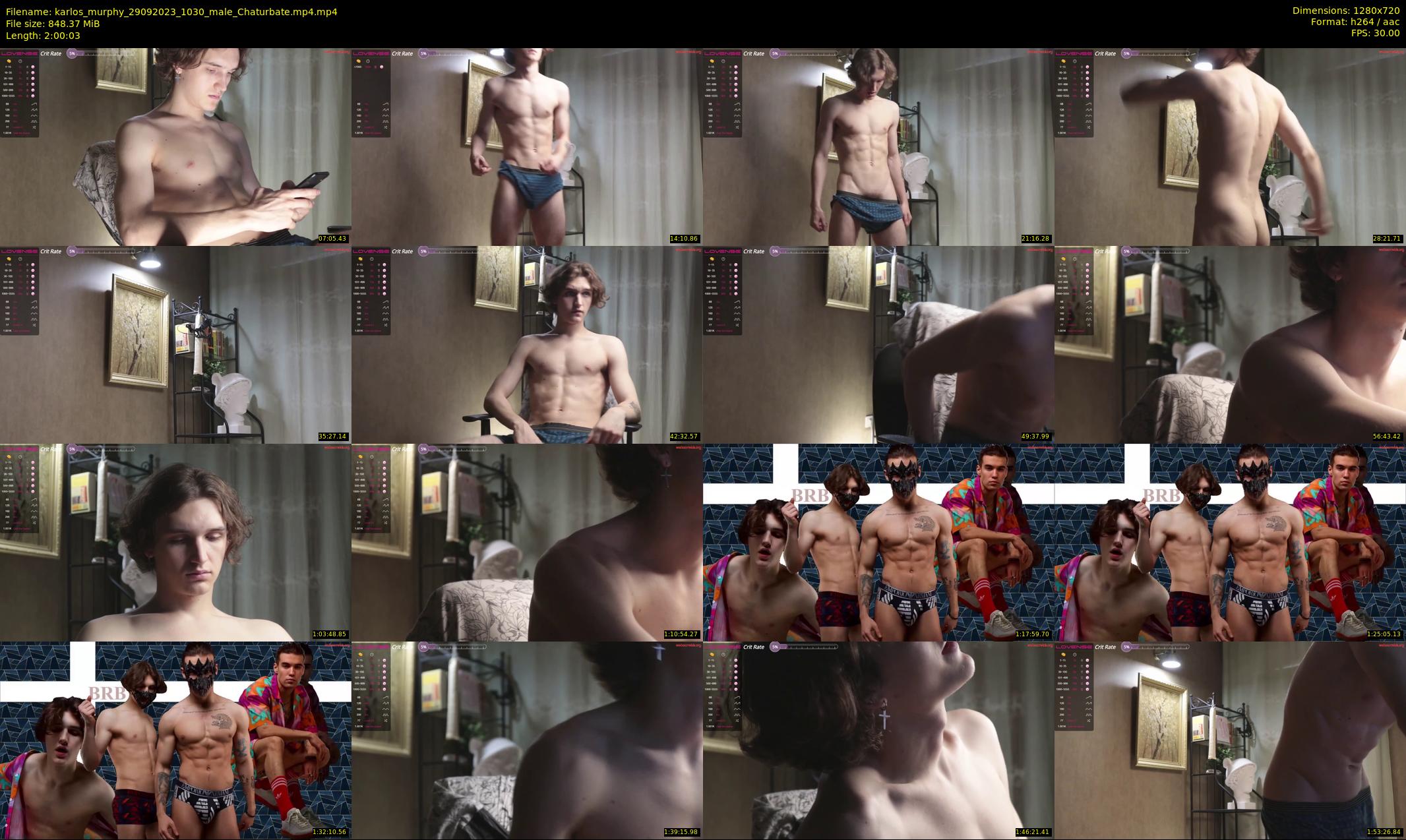 karlos_murphy — 121 minute Chaturbate male cam show recording, 720p, Sep 29, 2023