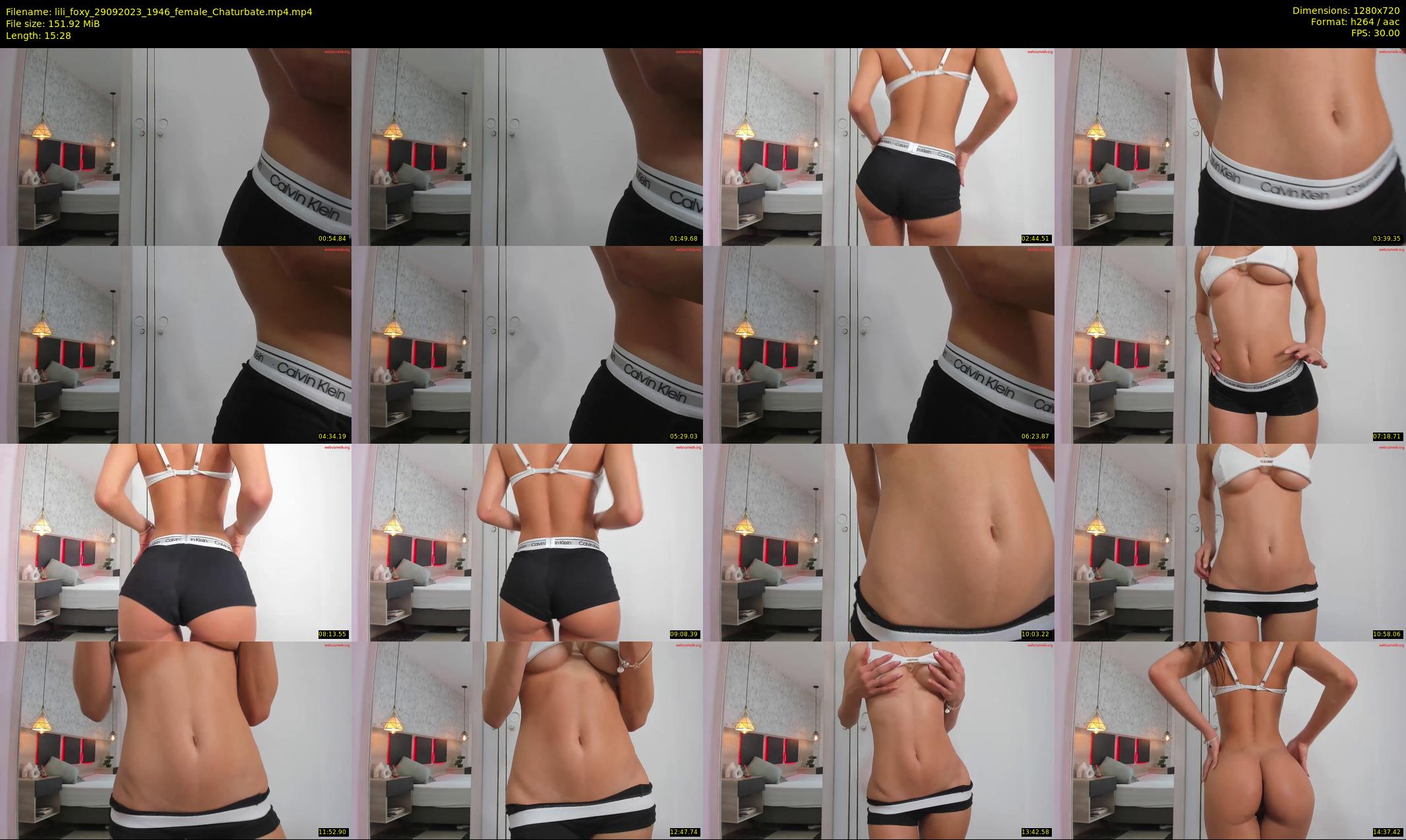 lili_foxy — 16 minute Chaturbate female cam show recording, 720p, Sep 29, 2023