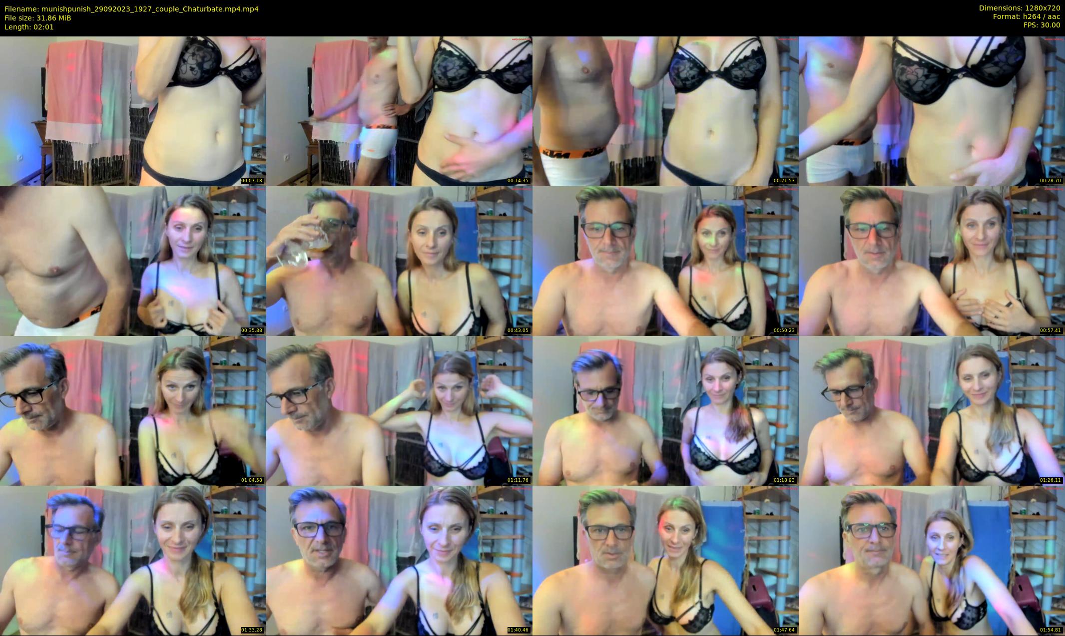 munishpunish — 3 minute Chaturbate couple cam show recording, 720p, Sep 29, 2023