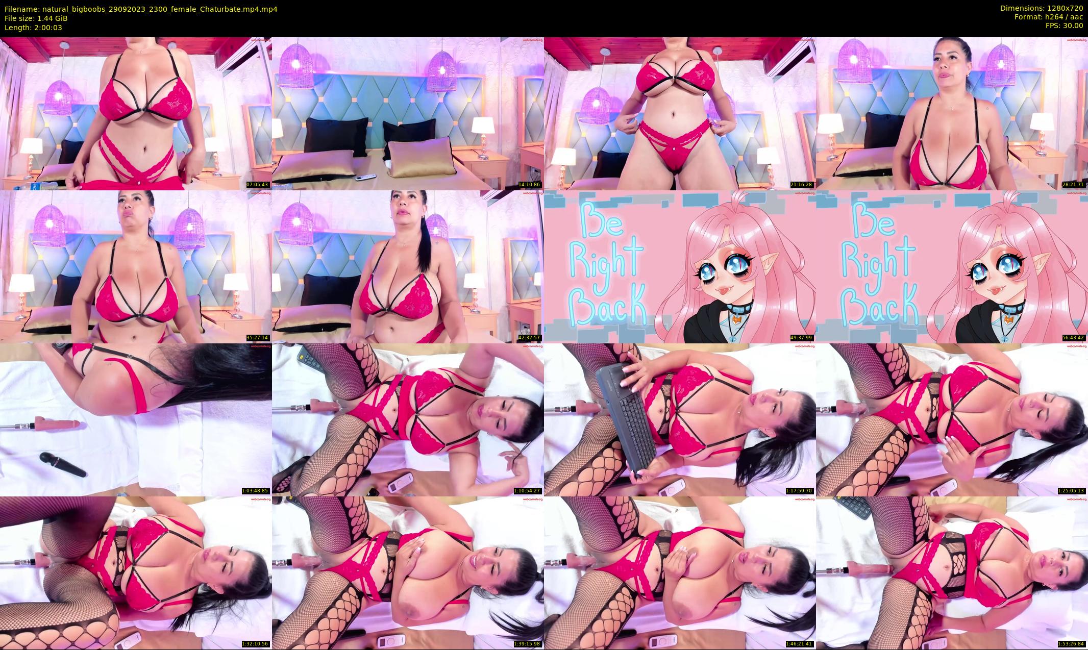 natural_bigboobs — 121 minute Chaturbate female cam show recording, 720p, Sep 29, 2023