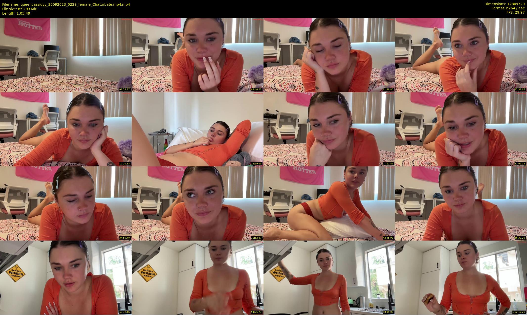 queencassidyy — 66 minute Chaturbate female cam show recording, 720p, Sep 30, 2023