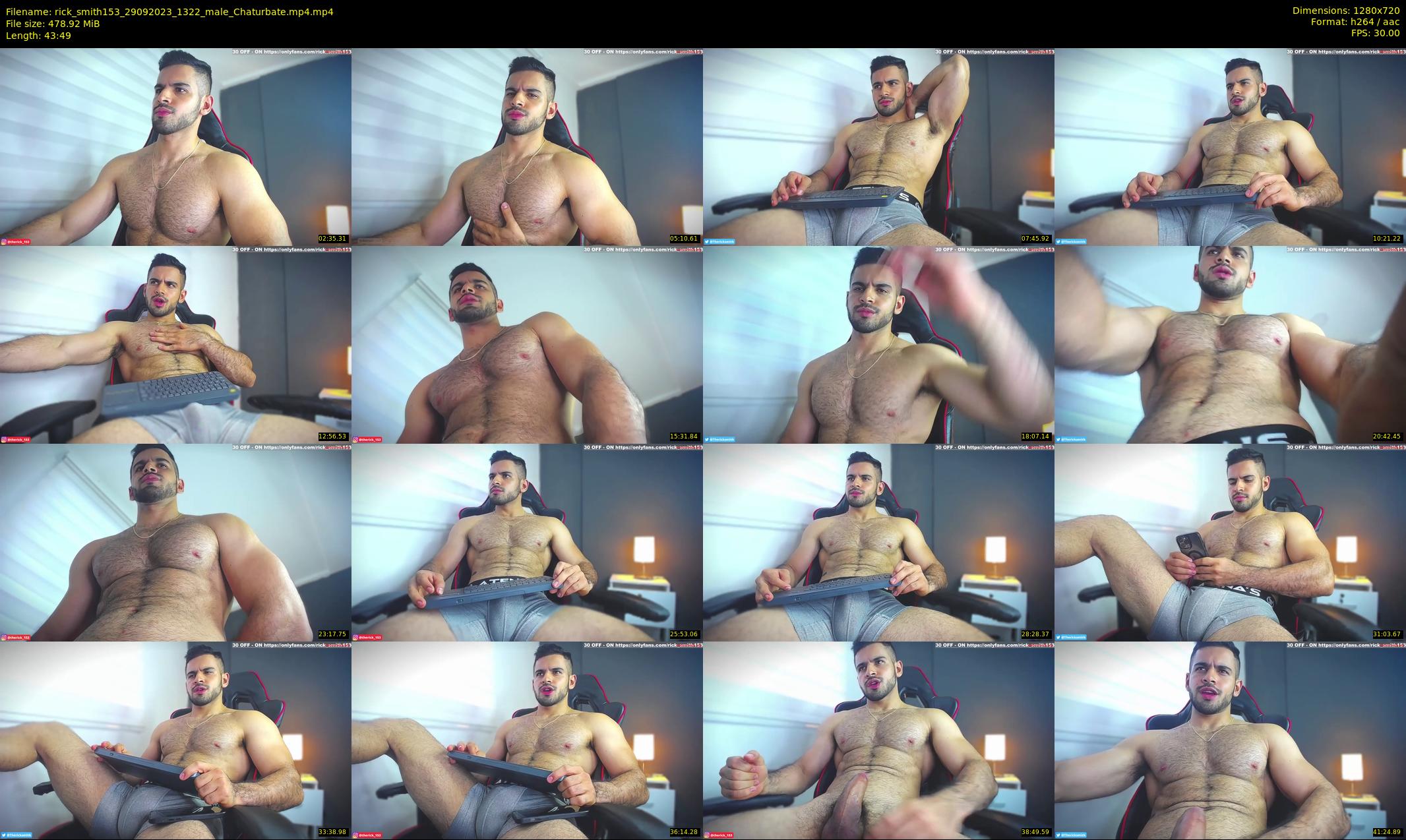 rick_smith153 — 44 minute Chaturbate male cam show recording, 720p, Sep 29, 2023