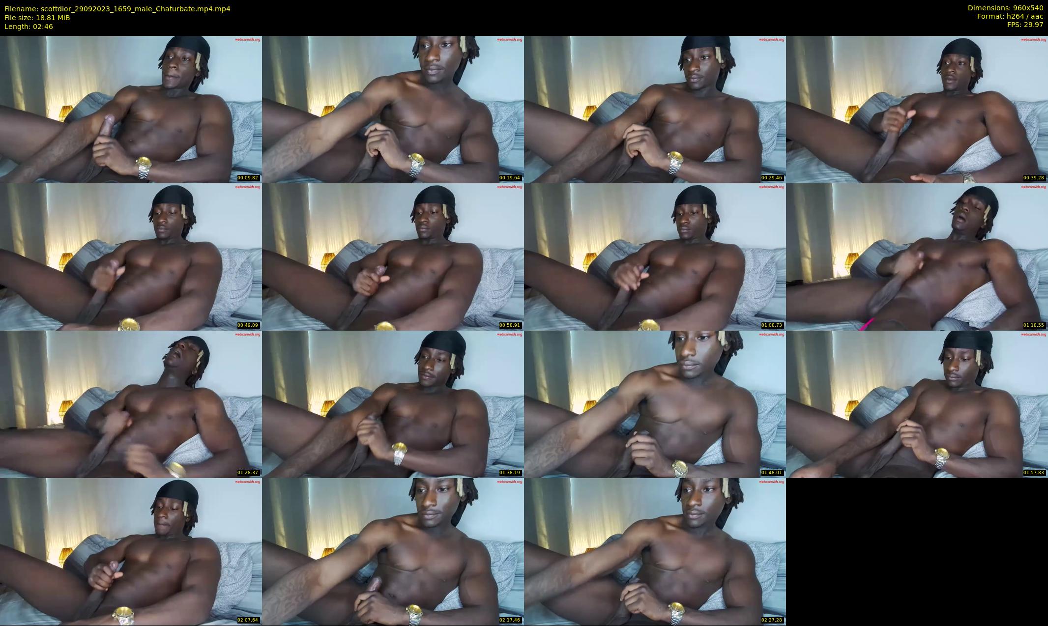 scottdior — 3 minute Chaturbate male cam show recording, 480p, Sep 29, 2023