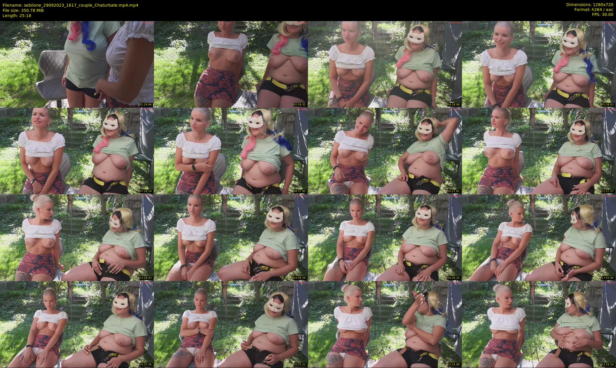 sebilone — 26 minute Chaturbate couple cam show recording, 720p, Sep 29, 2023