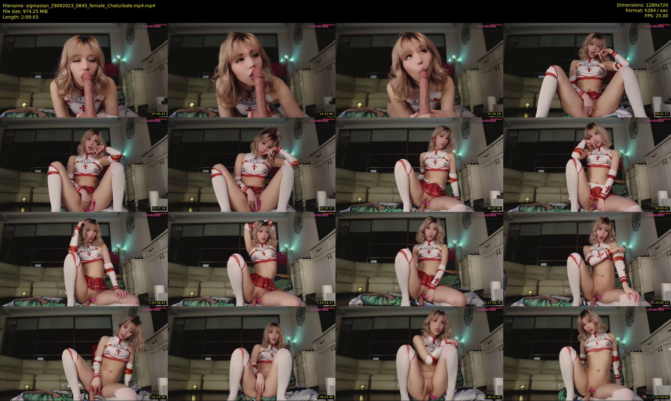 sigmasian — 121 minute Chaturbate female cam show recording, 720p, Sep 29, 2023
