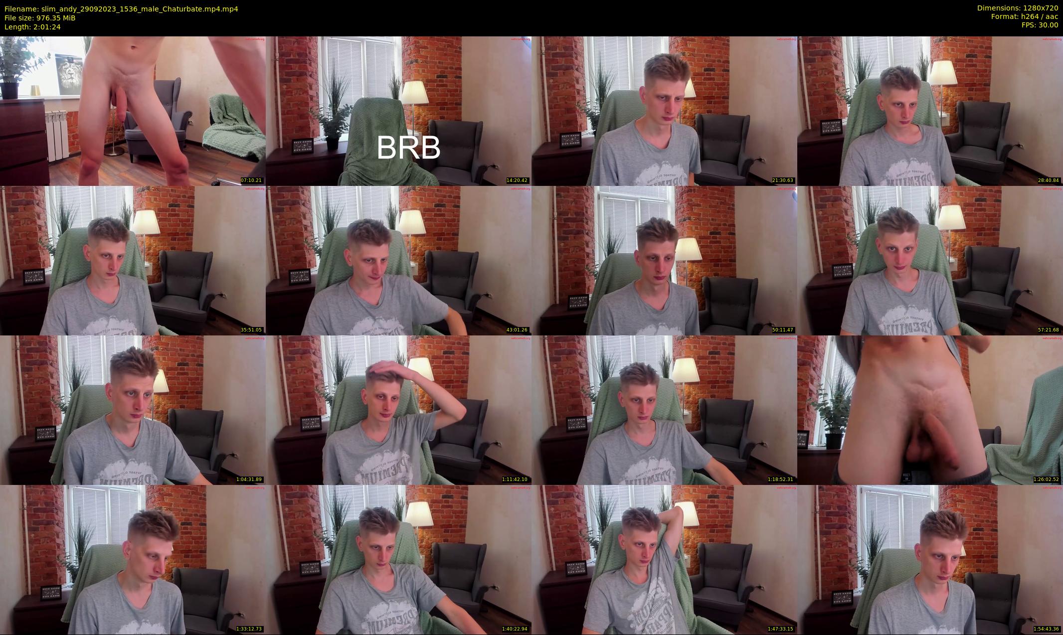 slim_andy — 122 minute Chaturbate male cam show recording, 720p, Sep 29, 2023