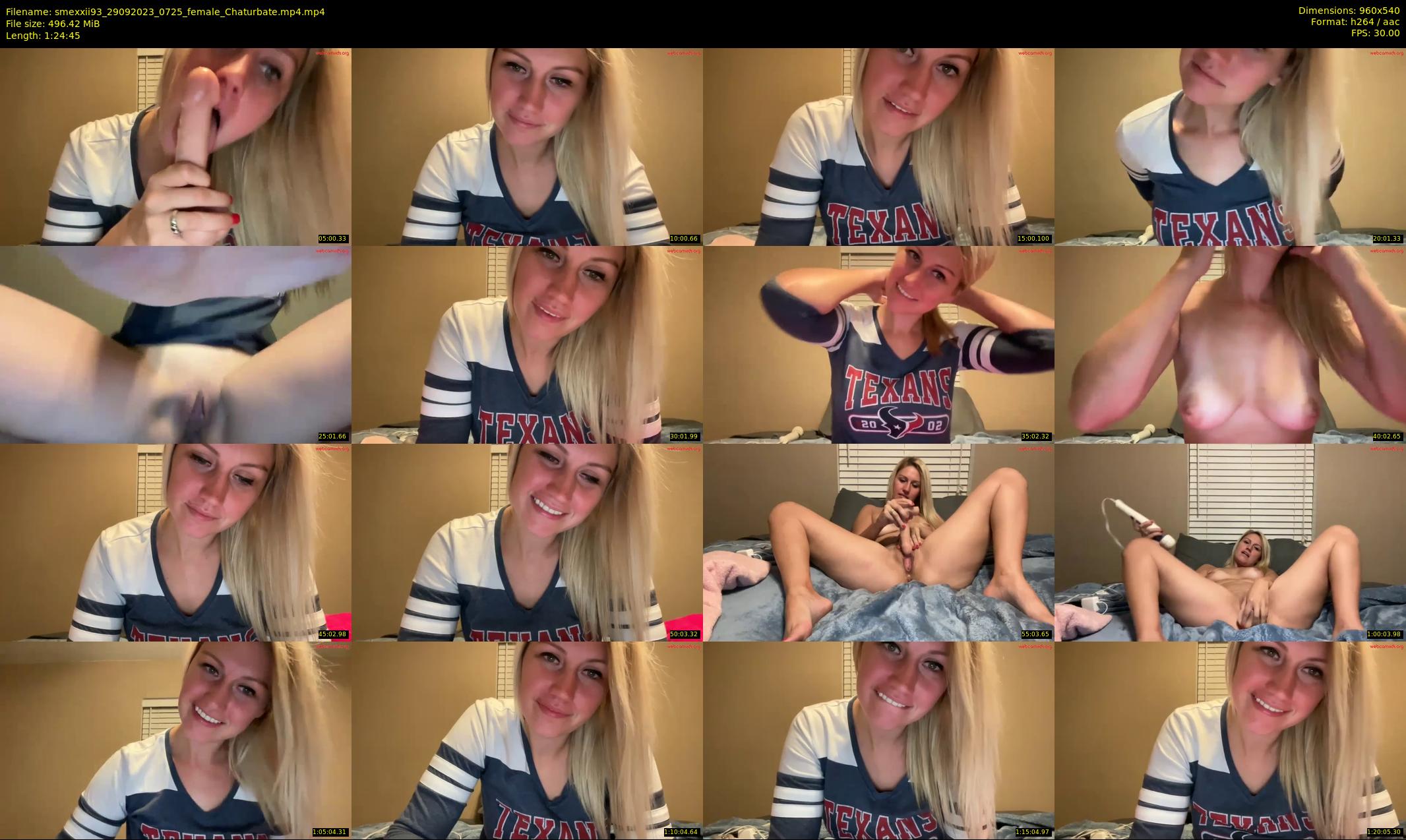 smexxii93 — 85 minute Chaturbate female cam show recording, 480p, Sep 29, 2023
