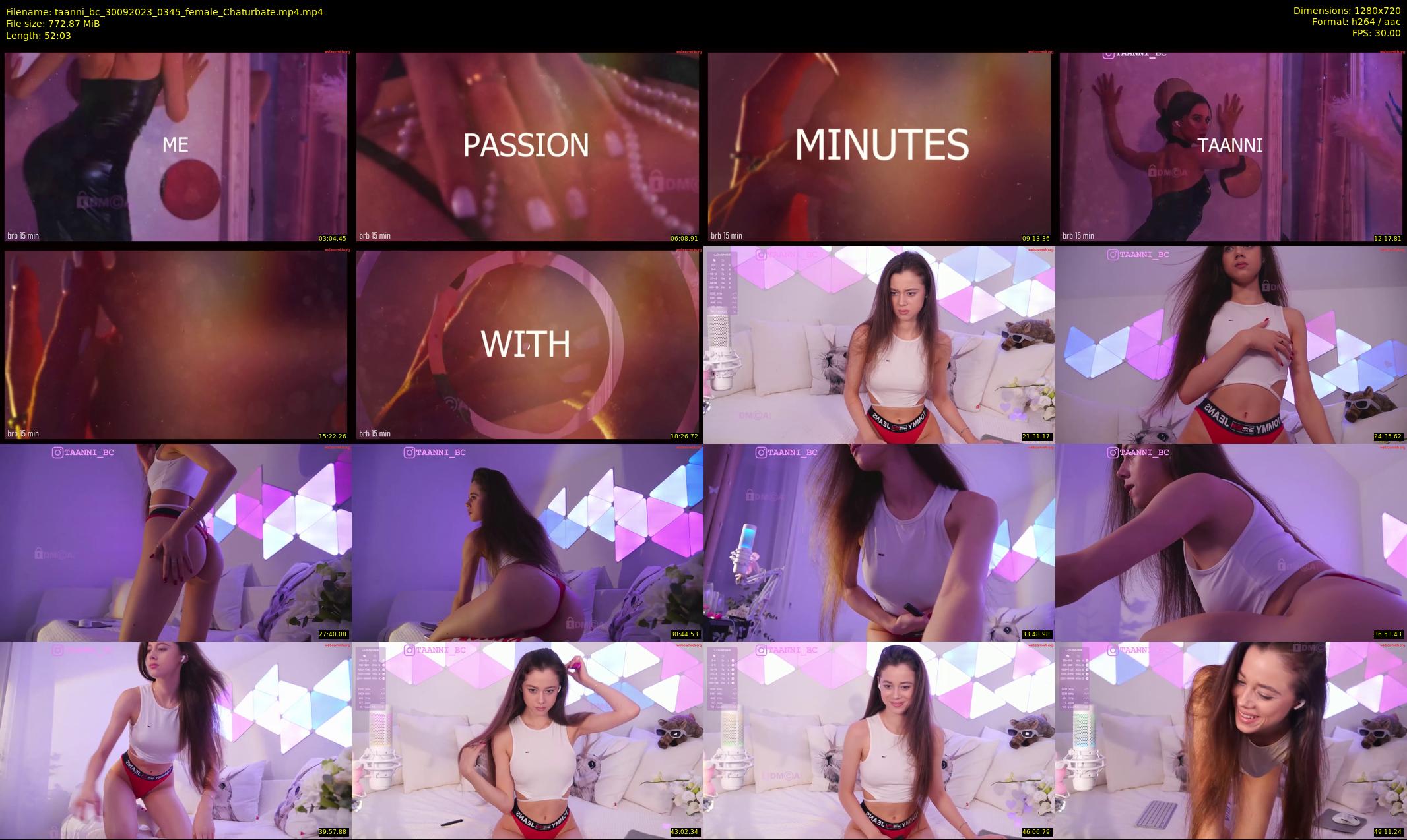 taanni_bc — 53 minute Chaturbate female cam show recording, 720p, Sep 30, 2023