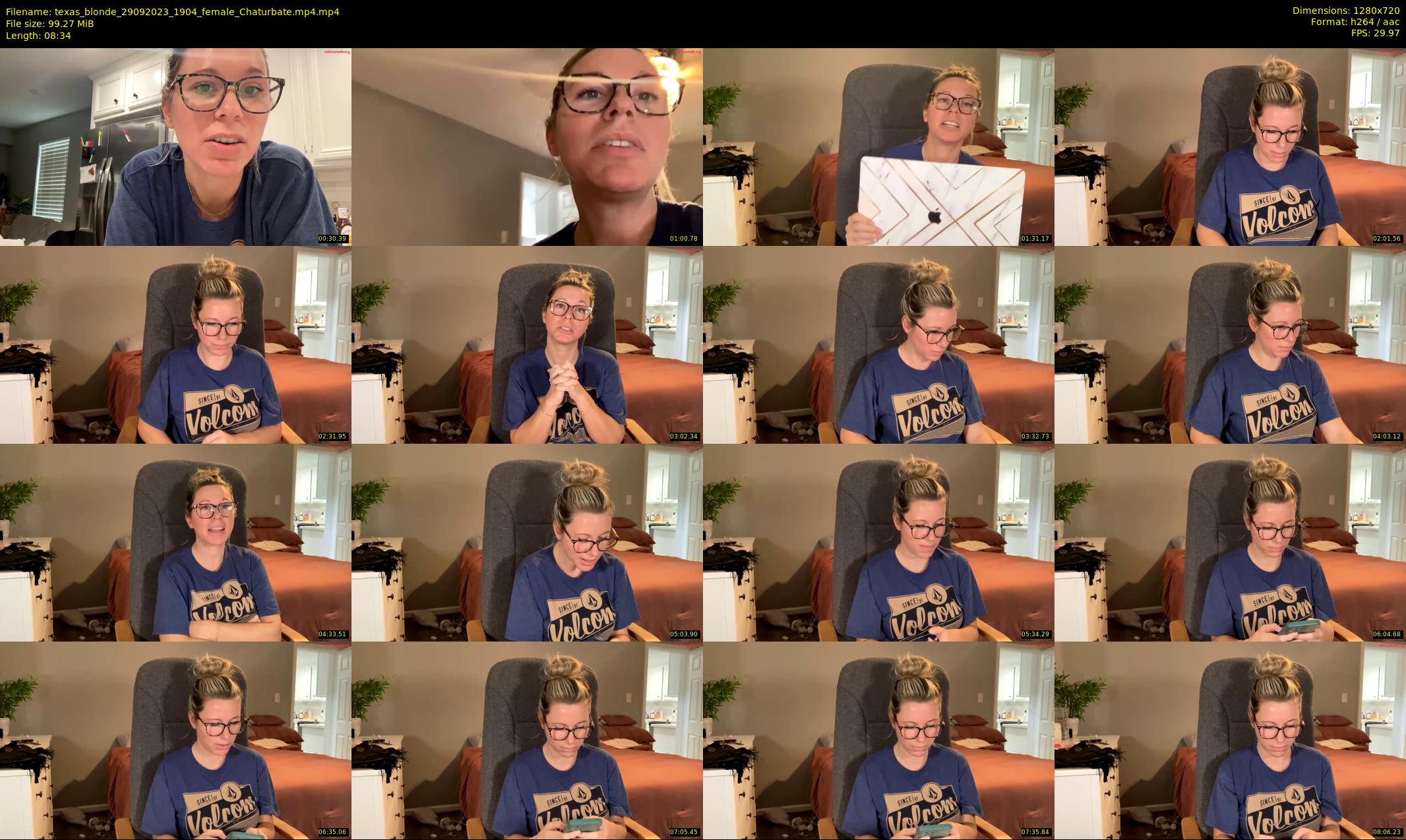 texas_blonde — 9 minute Chaturbate female cam show recording, 720p, Sep 29, 2023