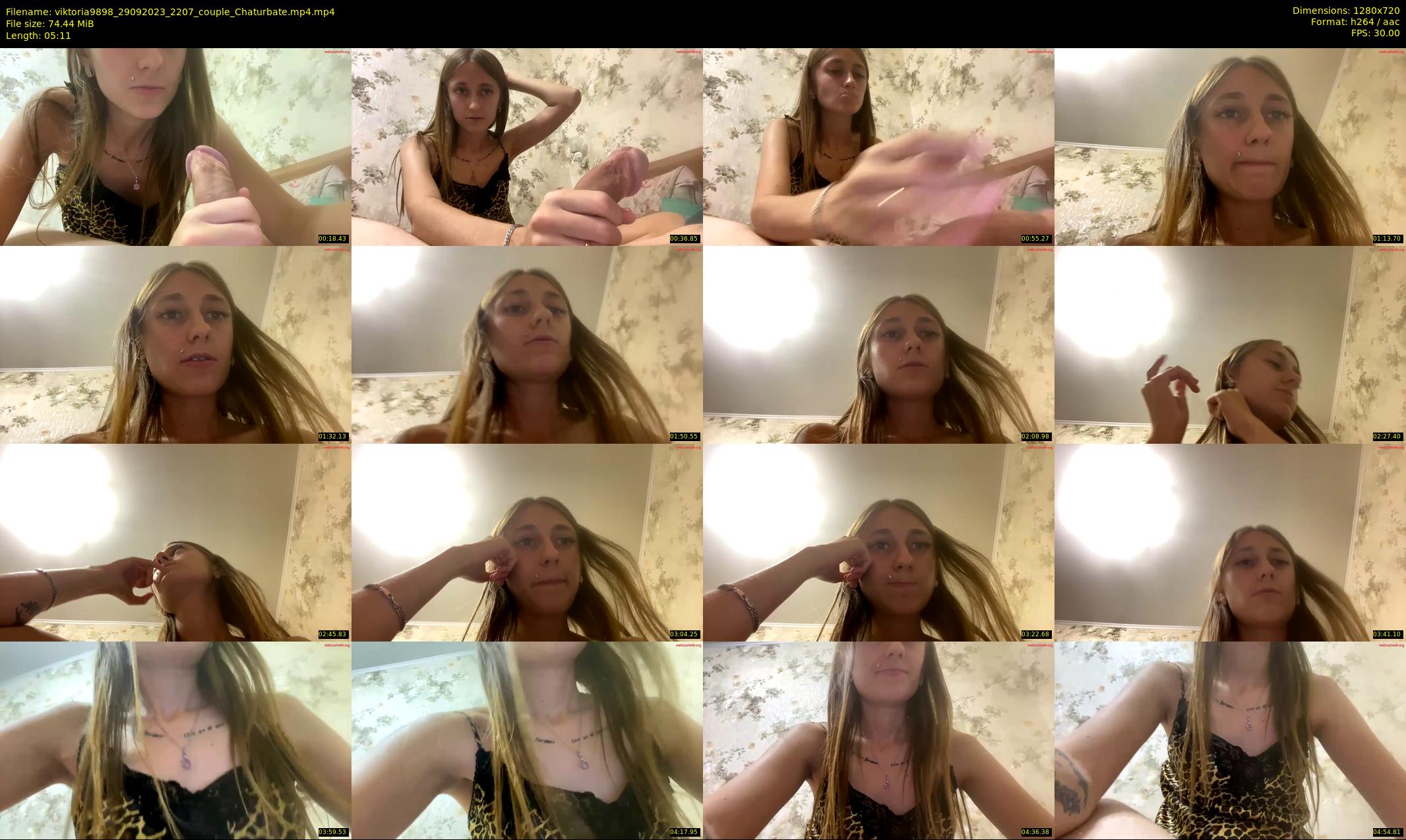 viktoria9898 — 6 minute Chaturbate couple cam show recording, 720p, Sep 29, 2023