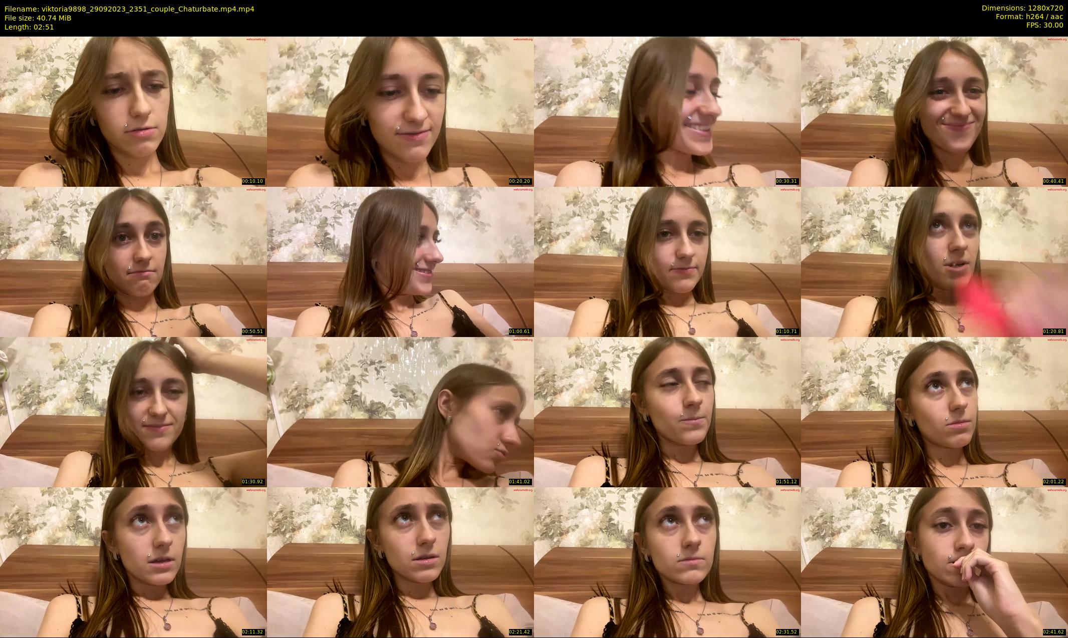 viktoria9898 — 3 minute Chaturbate couple cam show recording, 720p, Sep 29, 2023