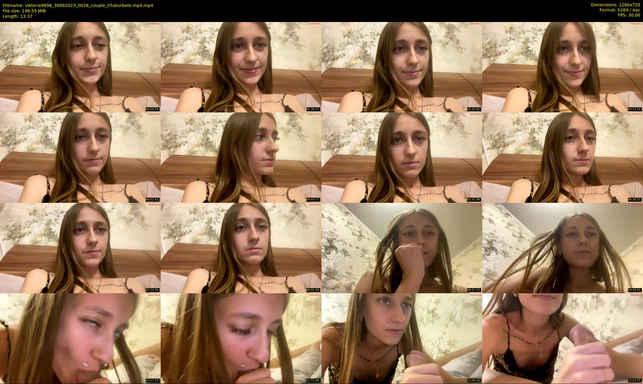 viktoria9898 — 14 minute Chaturbate couple cam show recording, 720p, Sep 30, 2023