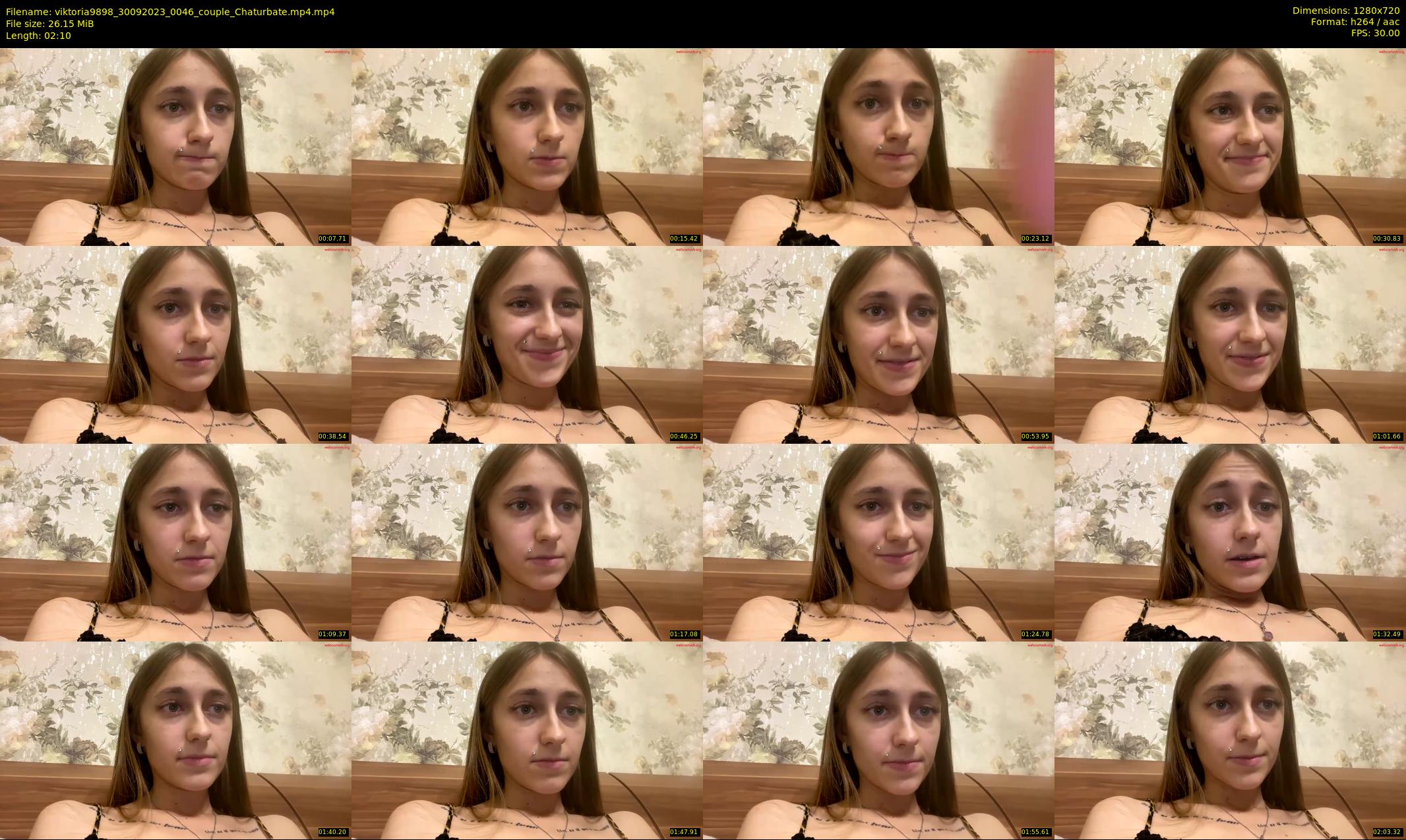 viktoria9898 — 3 minute Chaturbate couple cam show recording, 720p, Sep 30, 2023