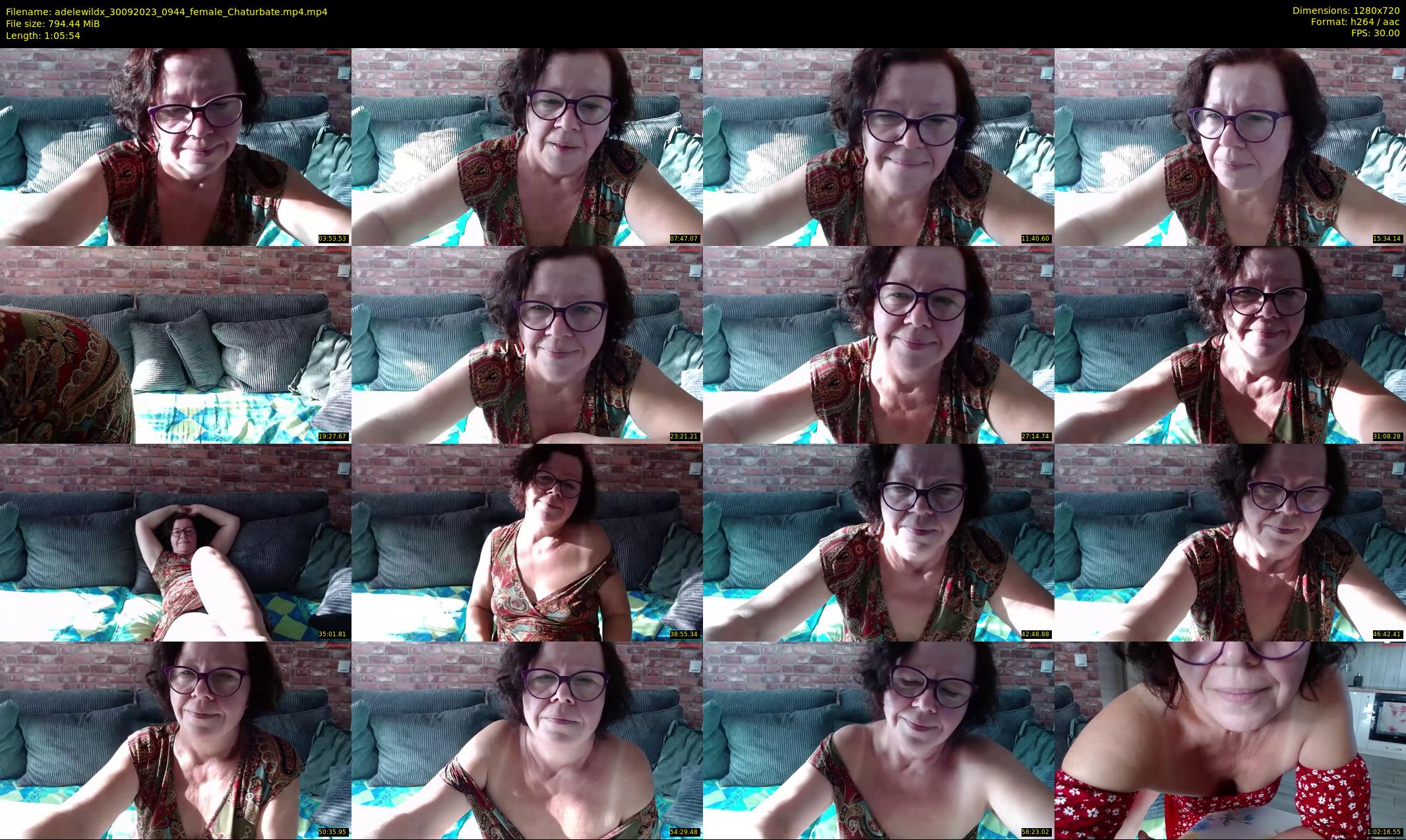 adelewildx — 66 minute Chaturbate female cam show recording, 720p, Sep 30, 2023
