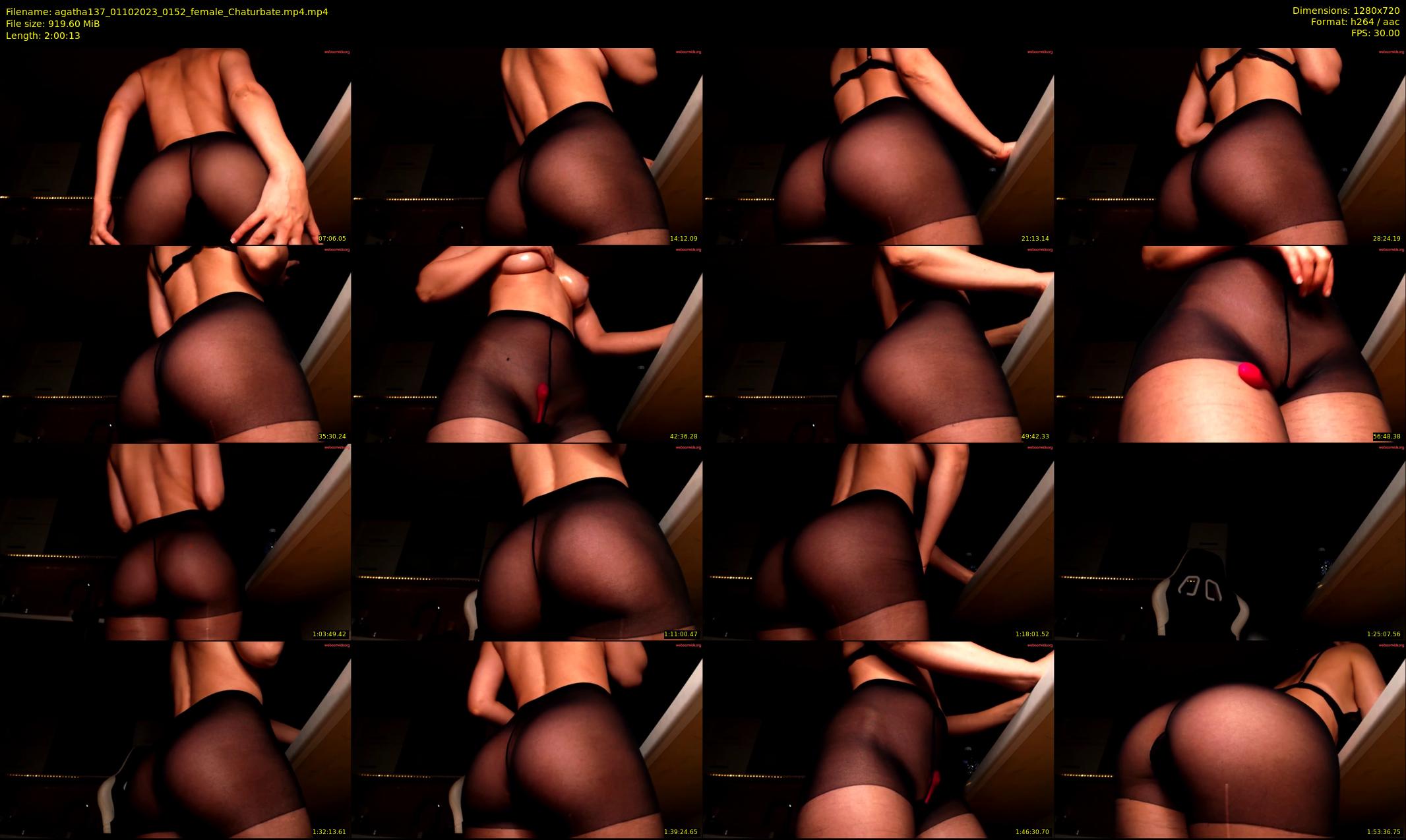 agatha137 — 121 minute Chaturbate female cam show recording, 720p, Oct 1, 2023