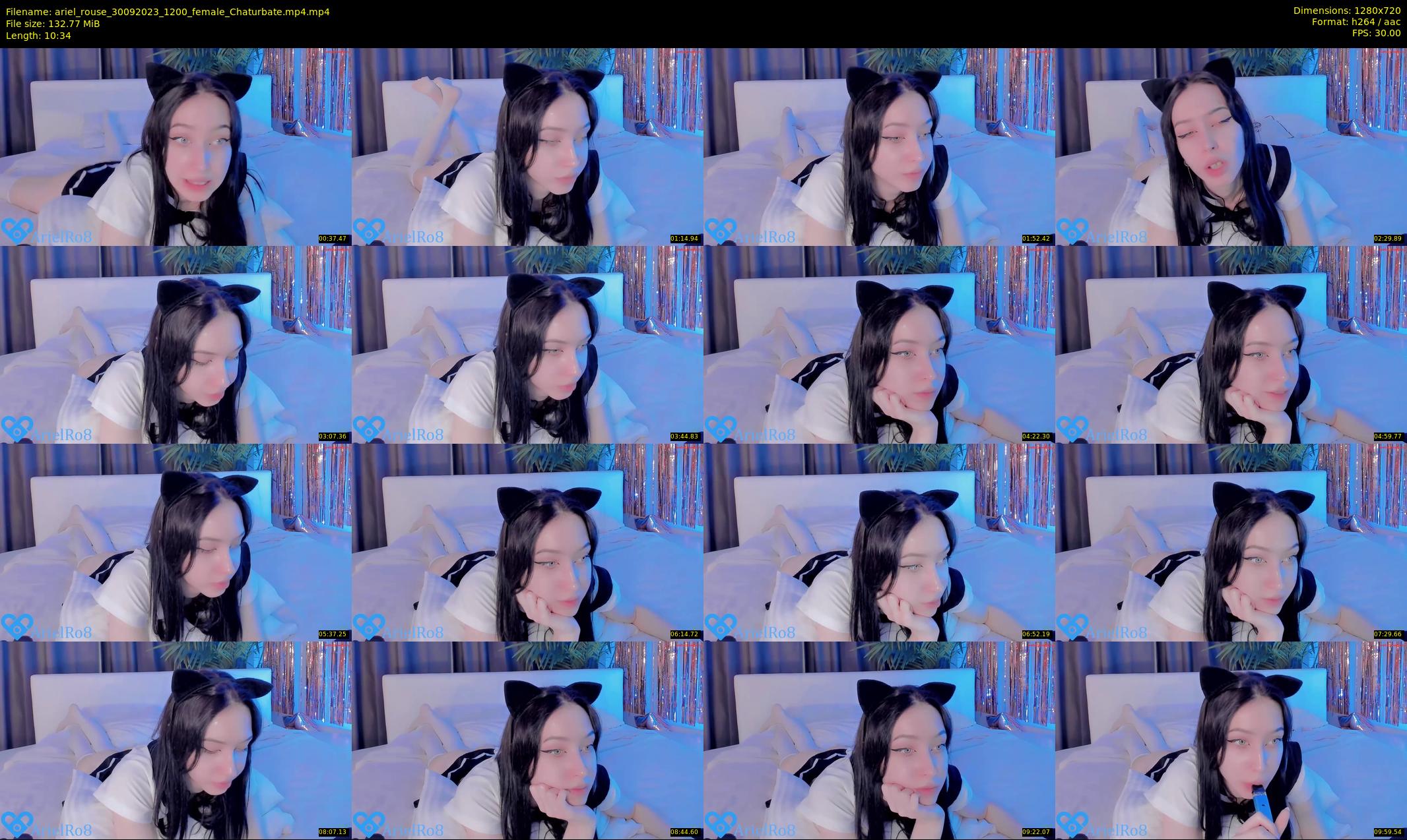 ariel_rouse — 11 minute Chaturbate female cam show recording, 720p, Sep 30, 2023