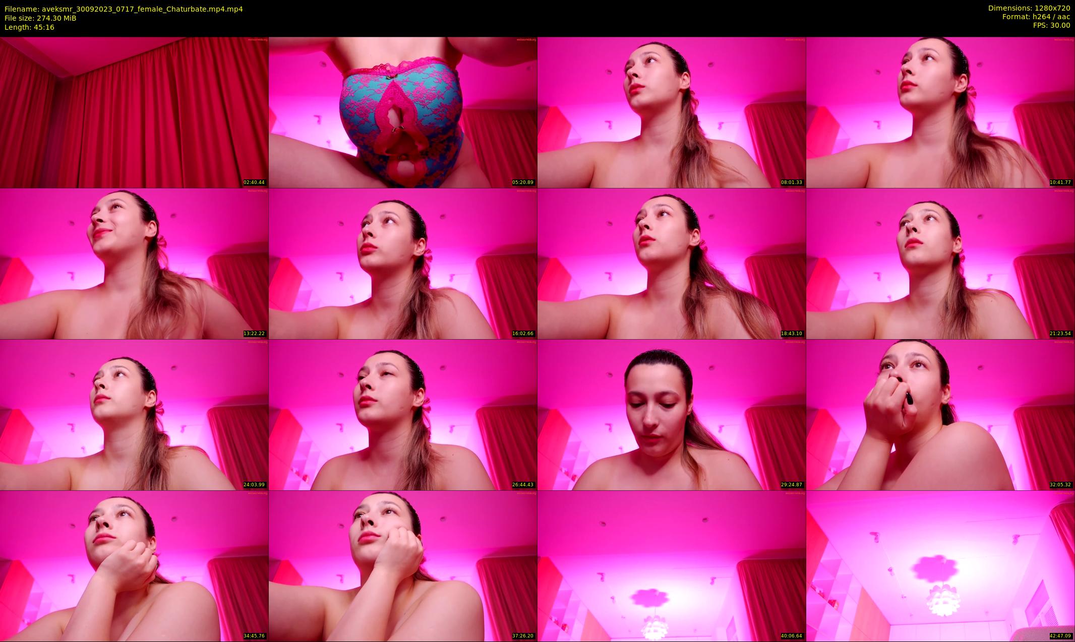 aveksmr — 46 minute Chaturbate couple cam show recording, 720p, Sep 30, 2023