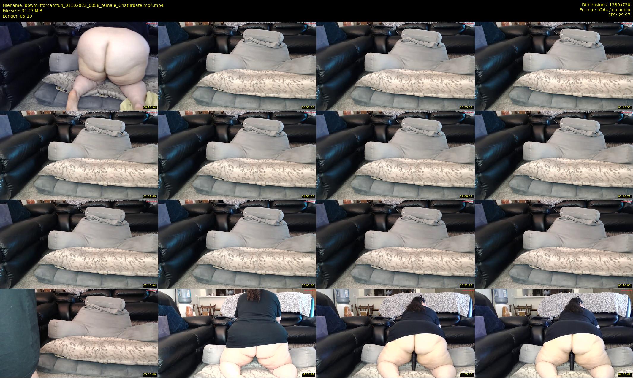 bbwmilfforcamfun — 6 minute Chaturbate female cam show recording, 720p, Oct 1, 2023