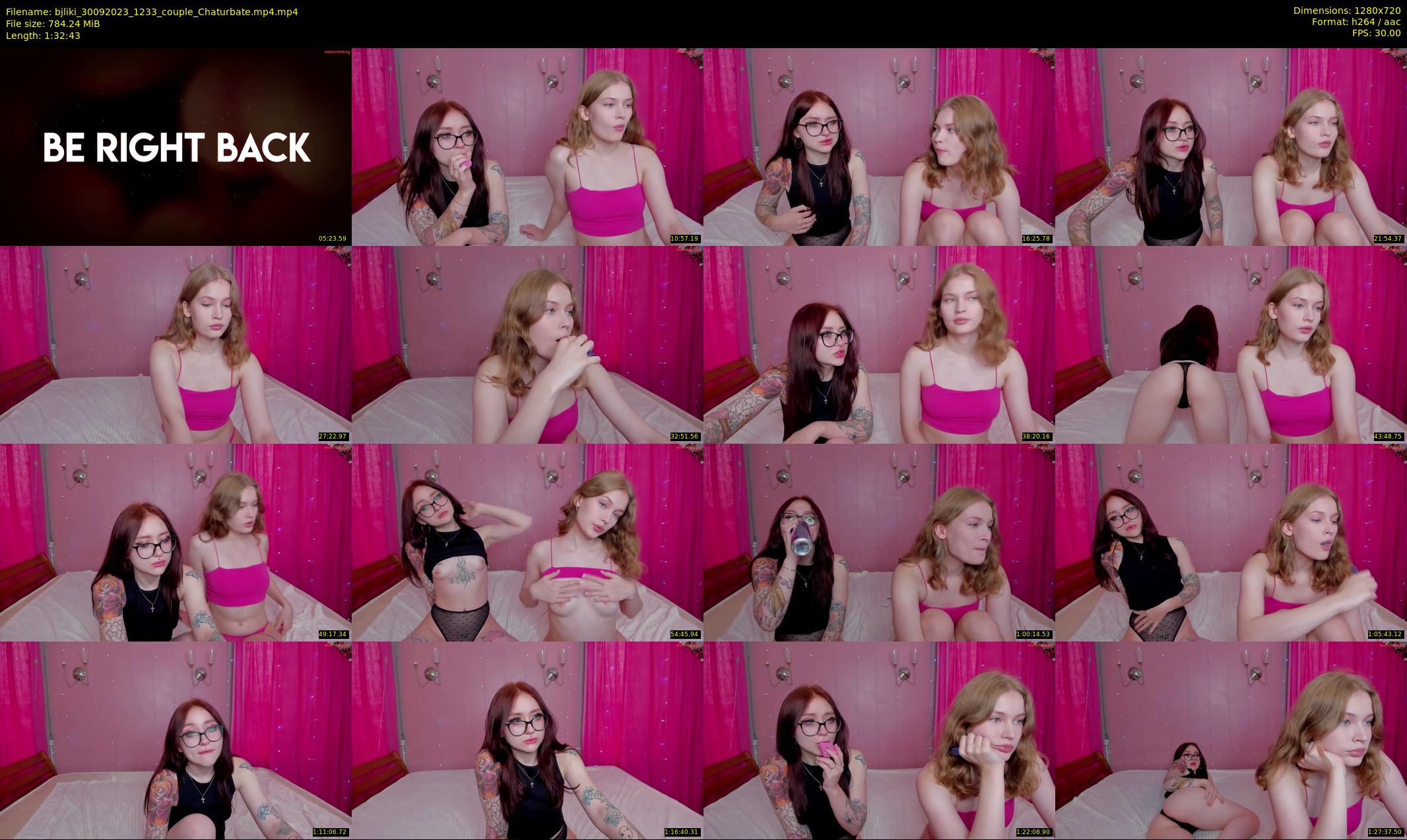bjliki — 93 minute Chaturbate couple cam show recording, 720p, Sep 30, 2023