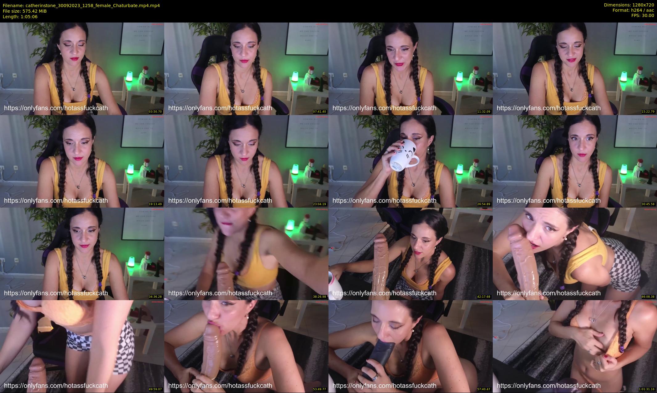 catherinstone — 66 minute Chaturbate female cam show recording, 720p, Sep 30, 2023
