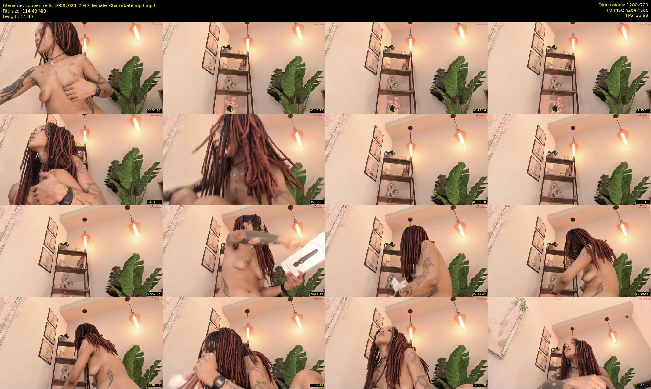 cooper_reds — 15 minute Chaturbate female cam show recording, 720p, Sep 30, 2023