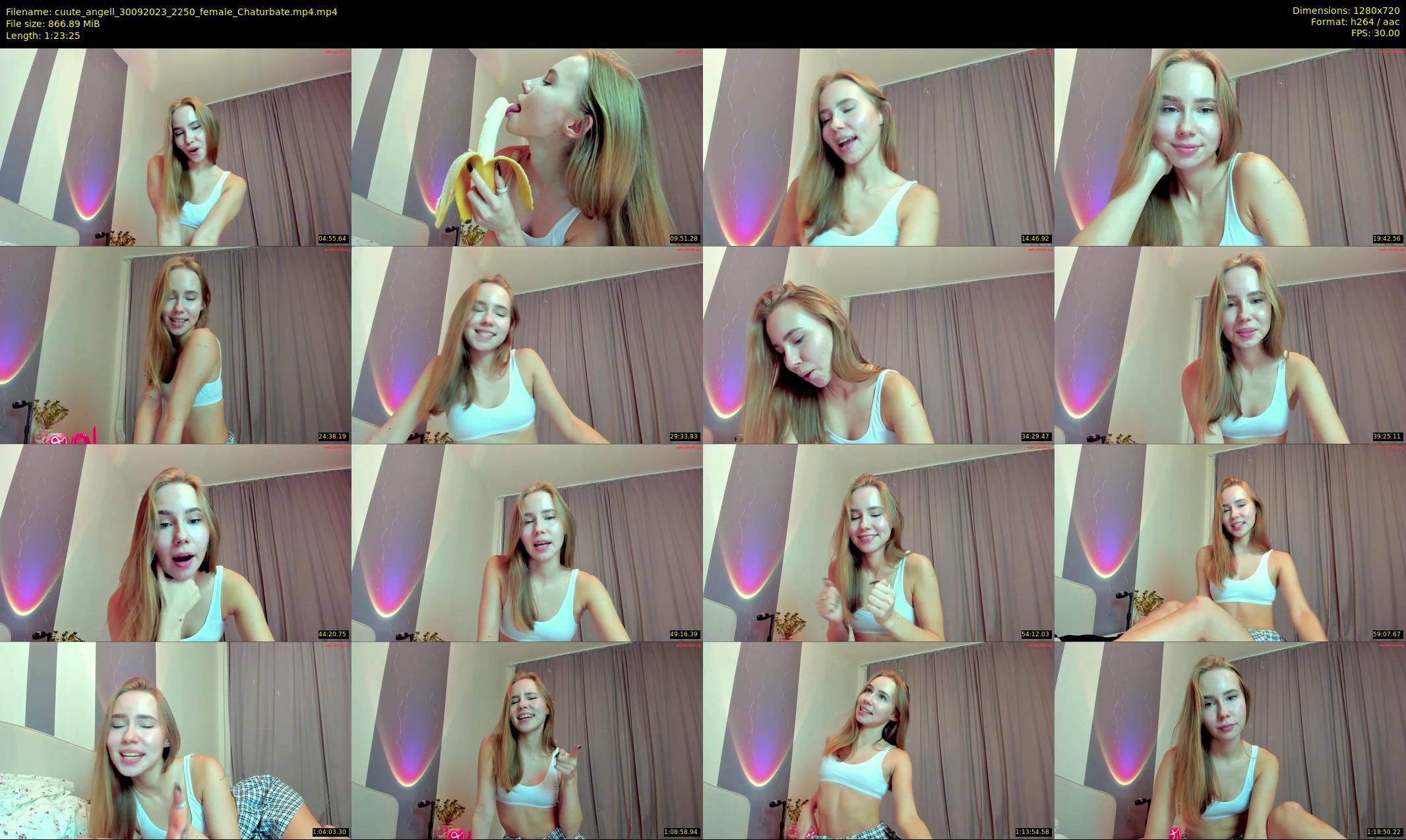 cuute_angell — 84 minute Chaturbate female cam show recording, 720p, Sep 30, 2023