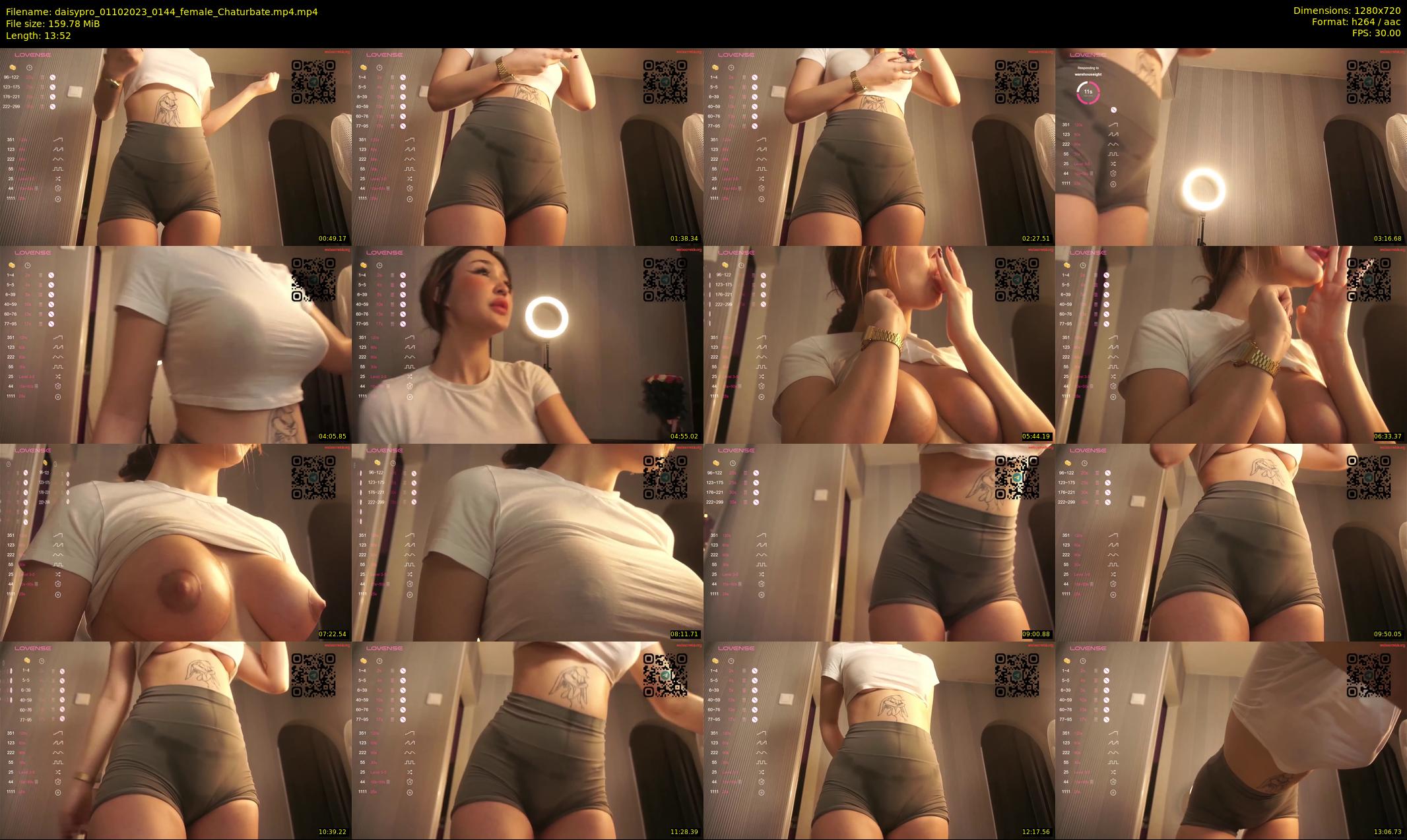 daisypro — 14 minute Chaturbate couple cam show recording, 720p, Oct 1, 2023