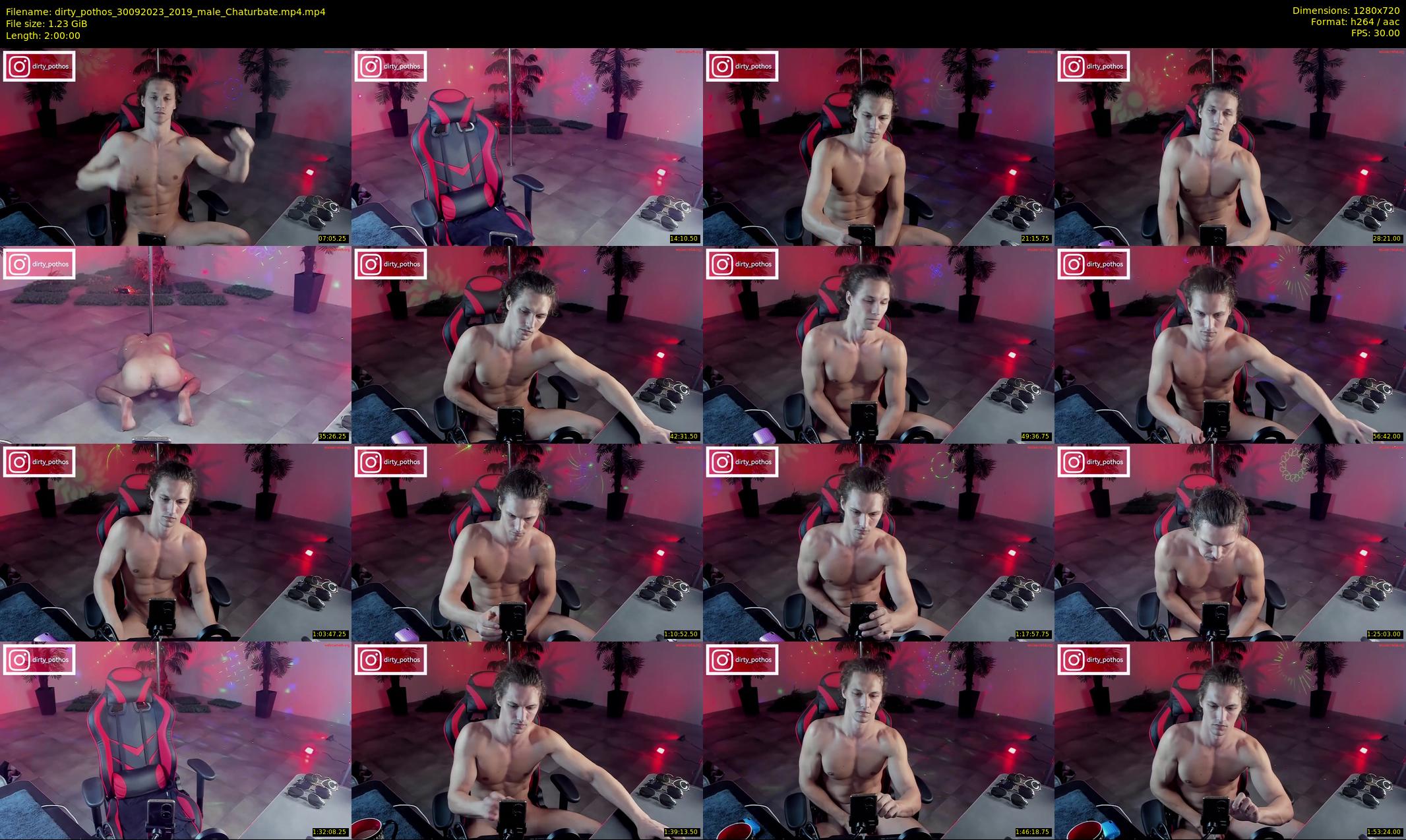 dirty_pothos — 120 minute Chaturbate male cam show recording, 720p, Sep 30, 2023