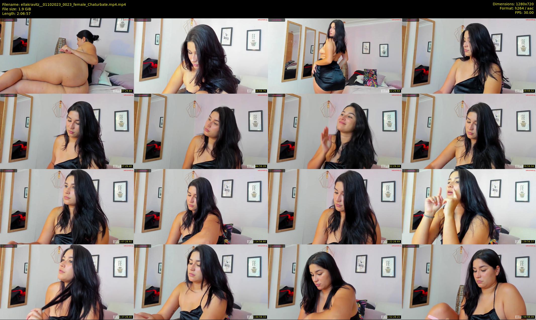 ellakravitz_ — 127 minute Chaturbate female cam show recording, 720p, Oct 1, 2023