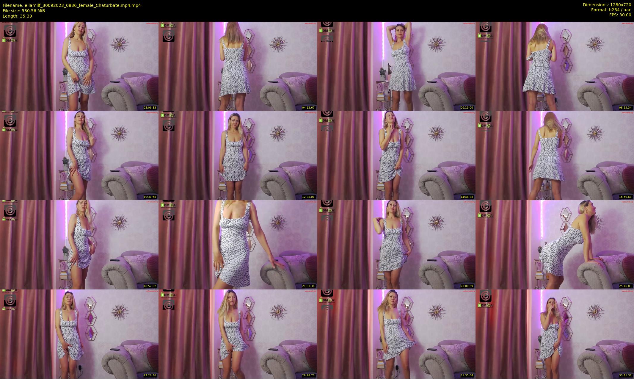 ellamilf — 36 minute Chaturbate female cam show recording, 720p, Sep 30, 2023