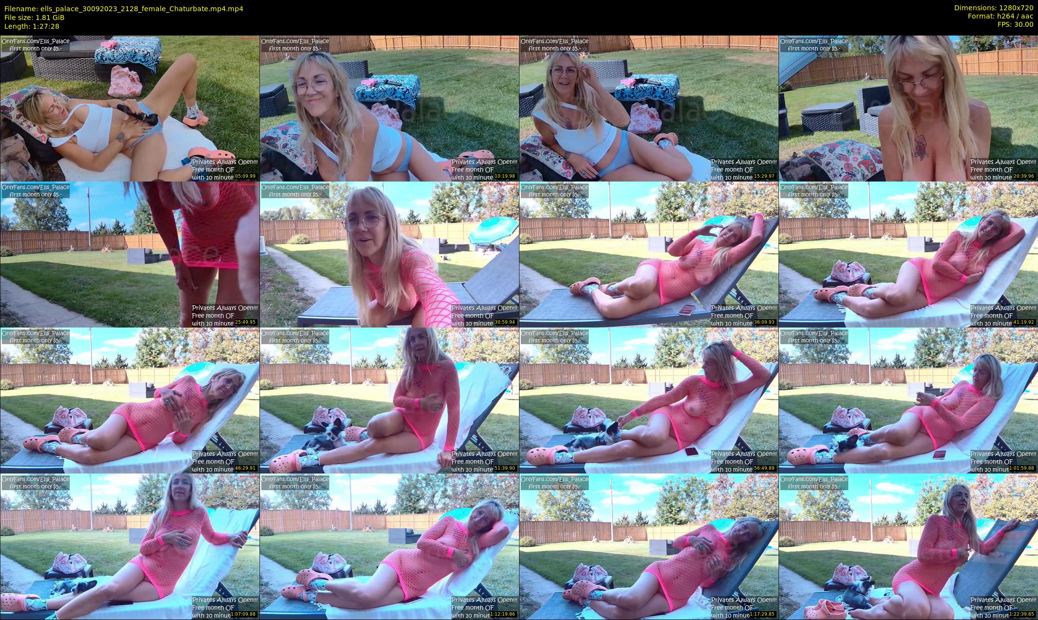 ells_palace — 88 minute Chaturbate female cam show recording, 720p, Sep 30, 2023
