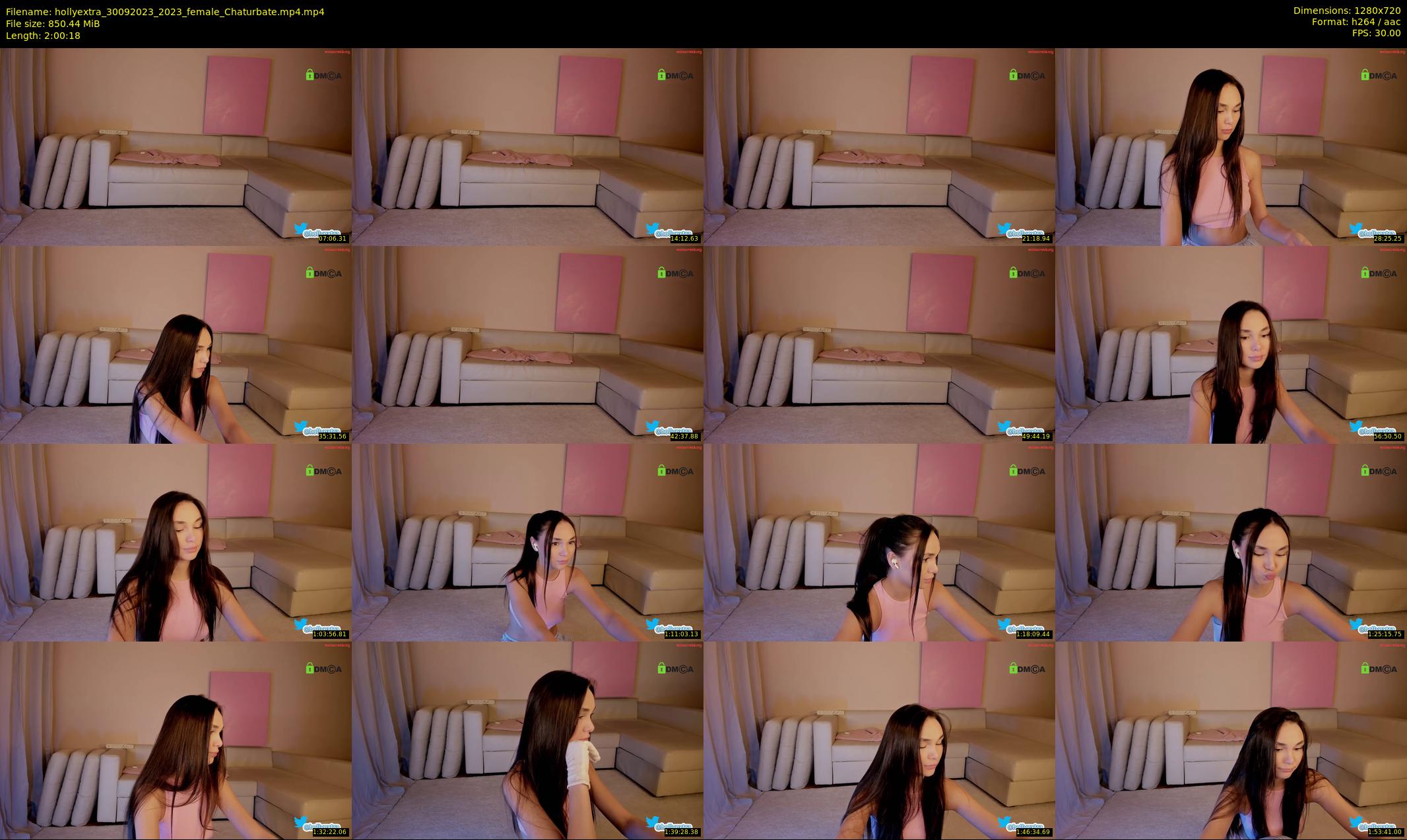 hollyextra — 121 minute Chaturbate female cam show recording, 720p, Sep 30, 2023