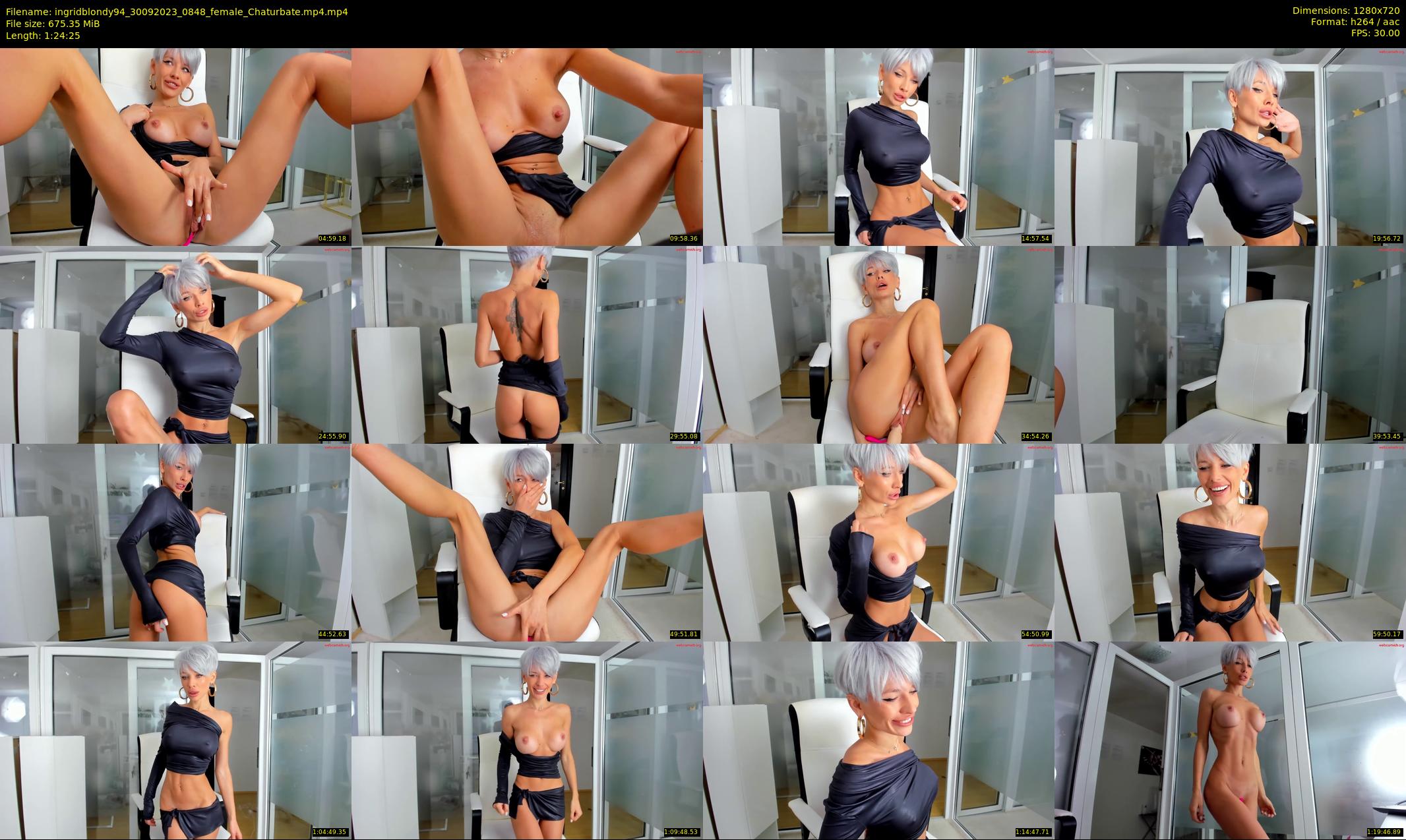 ingridblondy94 — 85 minute Chaturbate female cam show recording, 720p, Sep 30, 2023