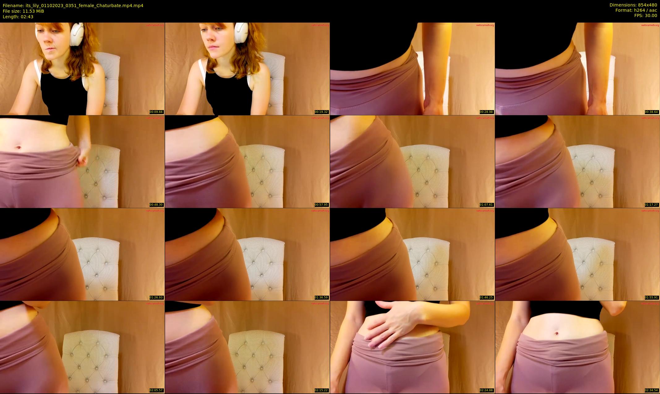 its_lily — 3 minute Chaturbate female cam show recording, 480p, Oct 1, 2023