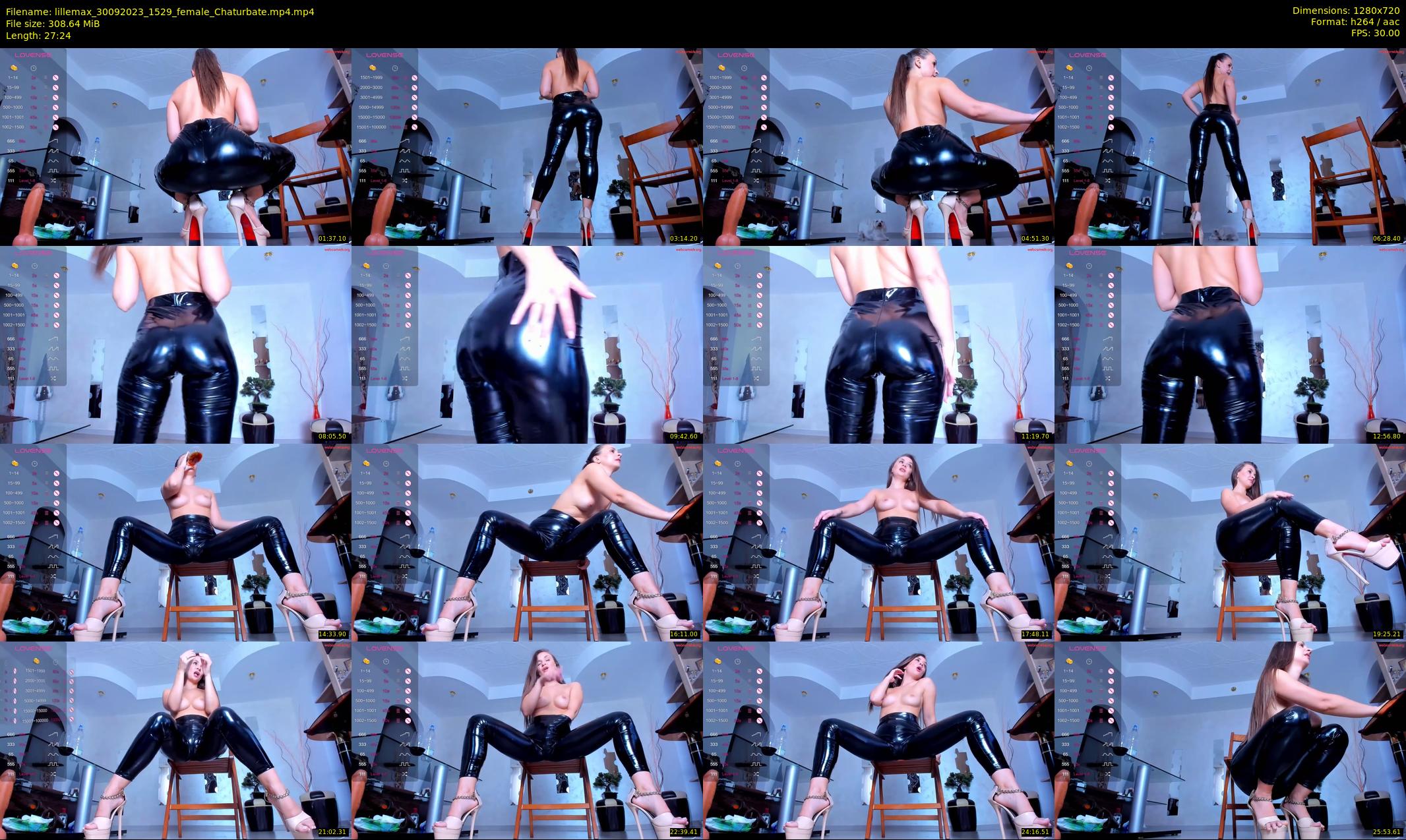 lillemax — 28 minute Chaturbate female cam show recording, 720p, Sep 30, 2023