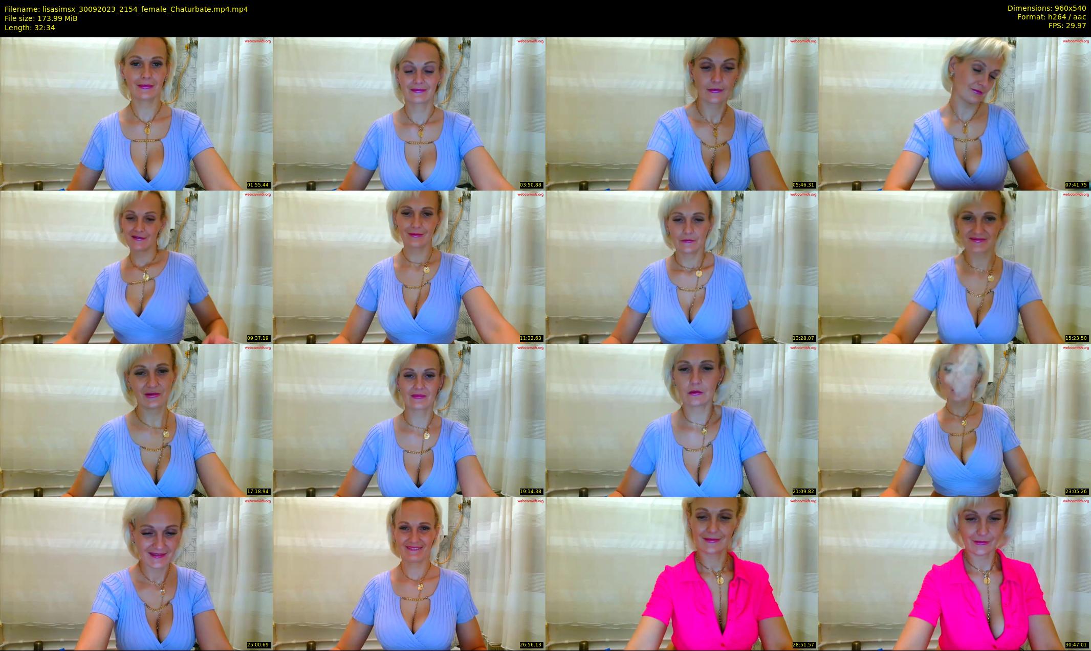 lisasimsx — 33 minute Chaturbate female cam show recording, 480p, Sep 30, 2023
