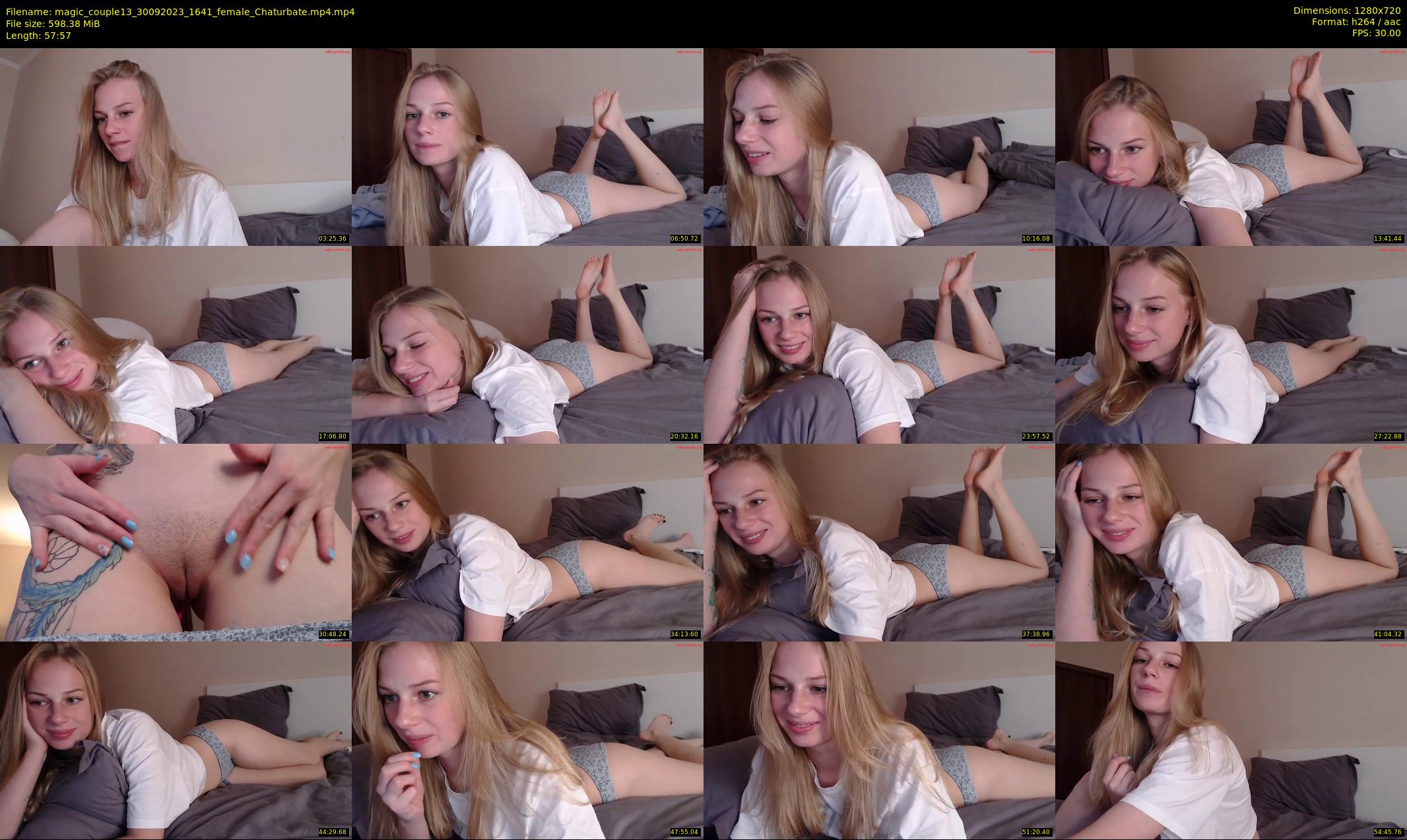 magic_couple13 — 58 minute Chaturbate couple cam show recording, 720p, Sep 30, 2023
