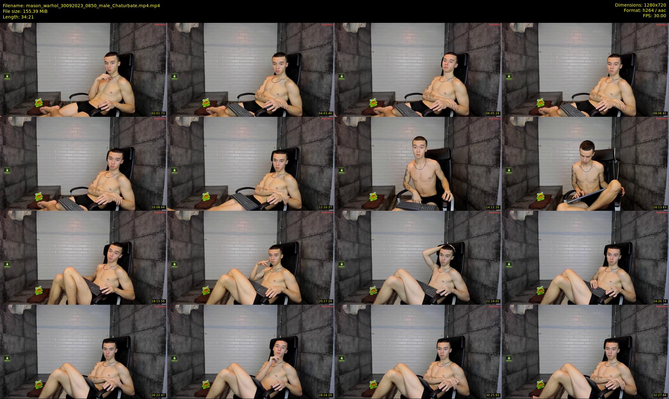 mason_warhol — 35 minute Chaturbate male cam show recording, 720p, Sep 30, 2023